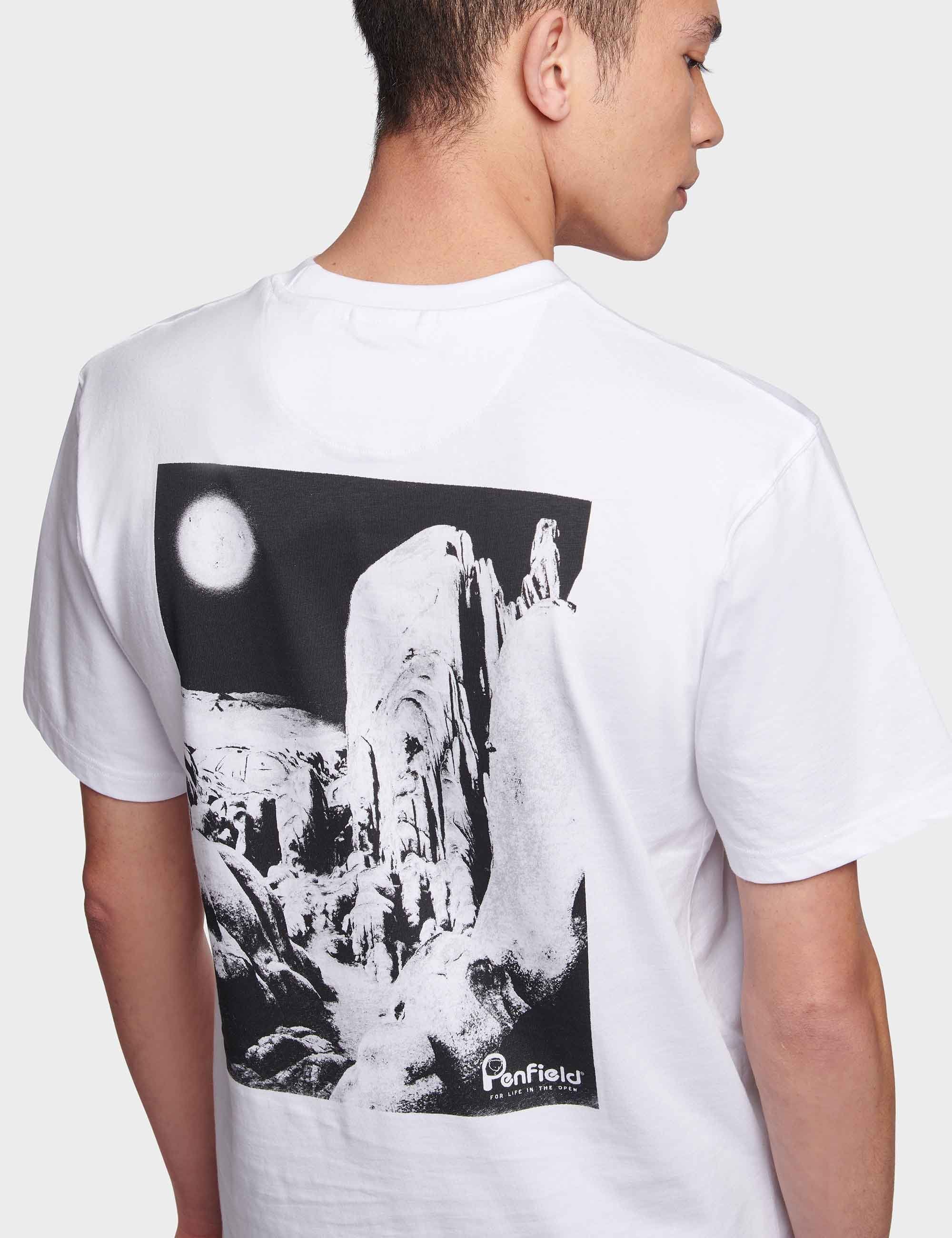 Penfield Valley Back Print T-Shirt - White