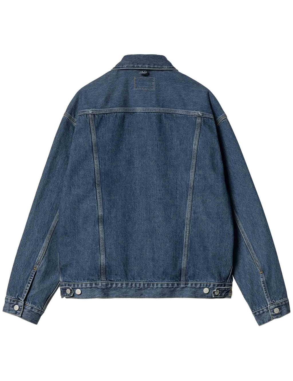 Helston Denim Jacket - Blue Cloud Stone Washed