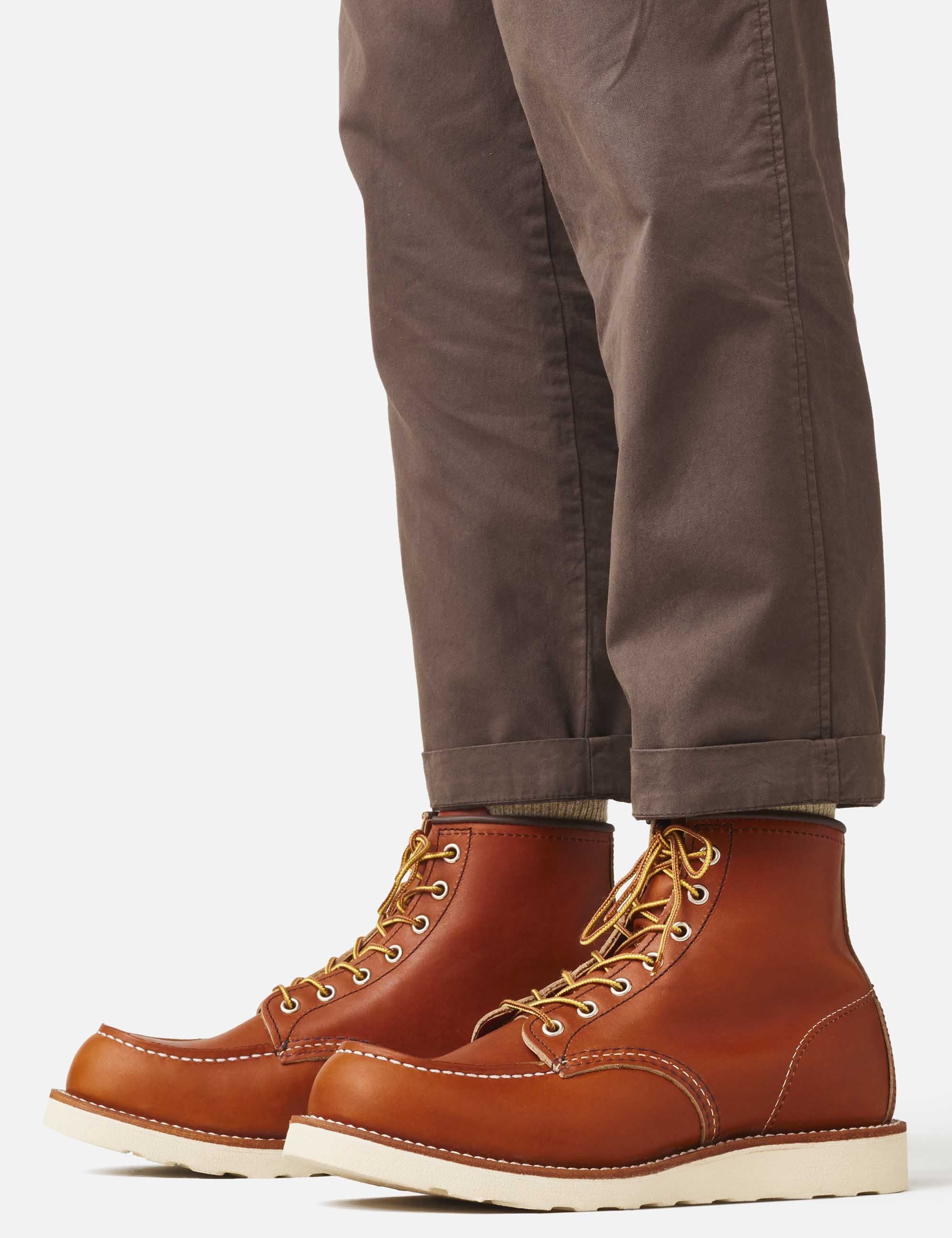 875 Heritage 6" Moc Toe Boot - Oro Legacy Leather