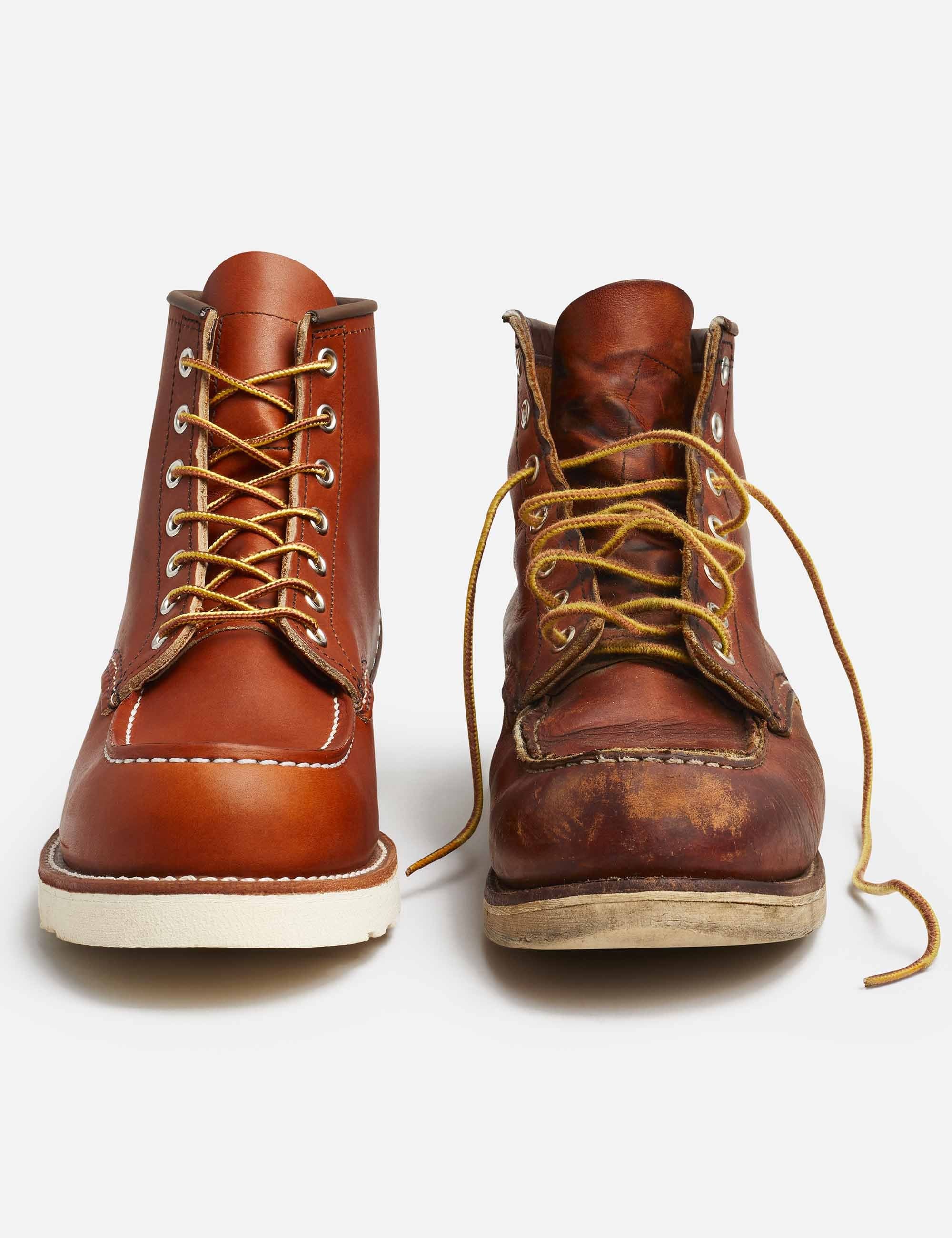 875 Heritage 6" Moc Toe Boot - Oro Legacy Leather