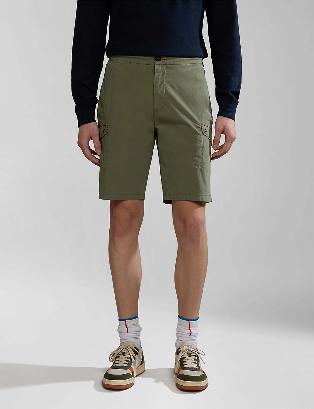 Dease Bermuda Shorts - Green Lichen