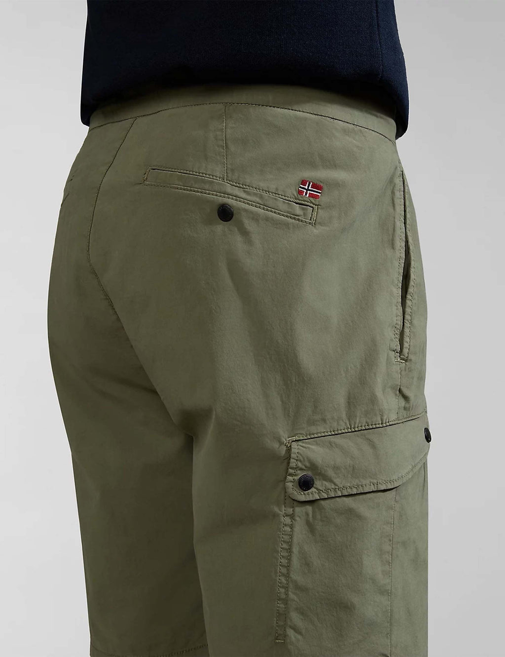 Dease Bermuda Shorts - Green Lichen