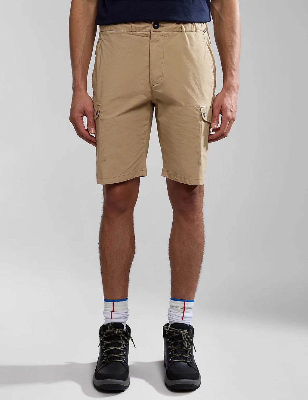Dease Bermuda Shorts - Beige Cornstalk