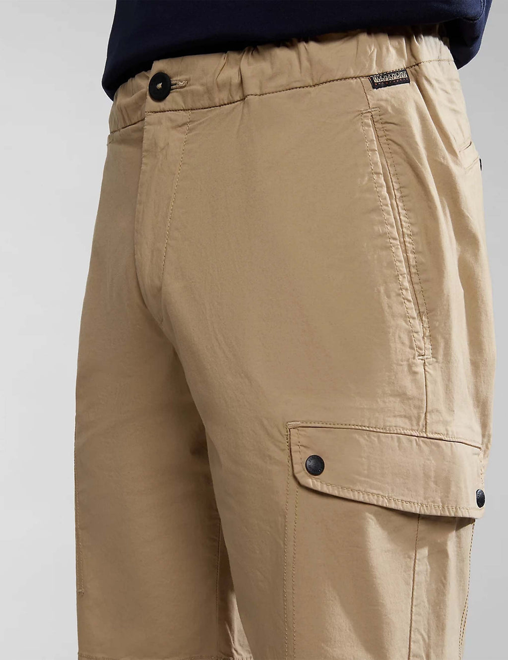 Dease Bermuda Shorts - Beige Cornstalk