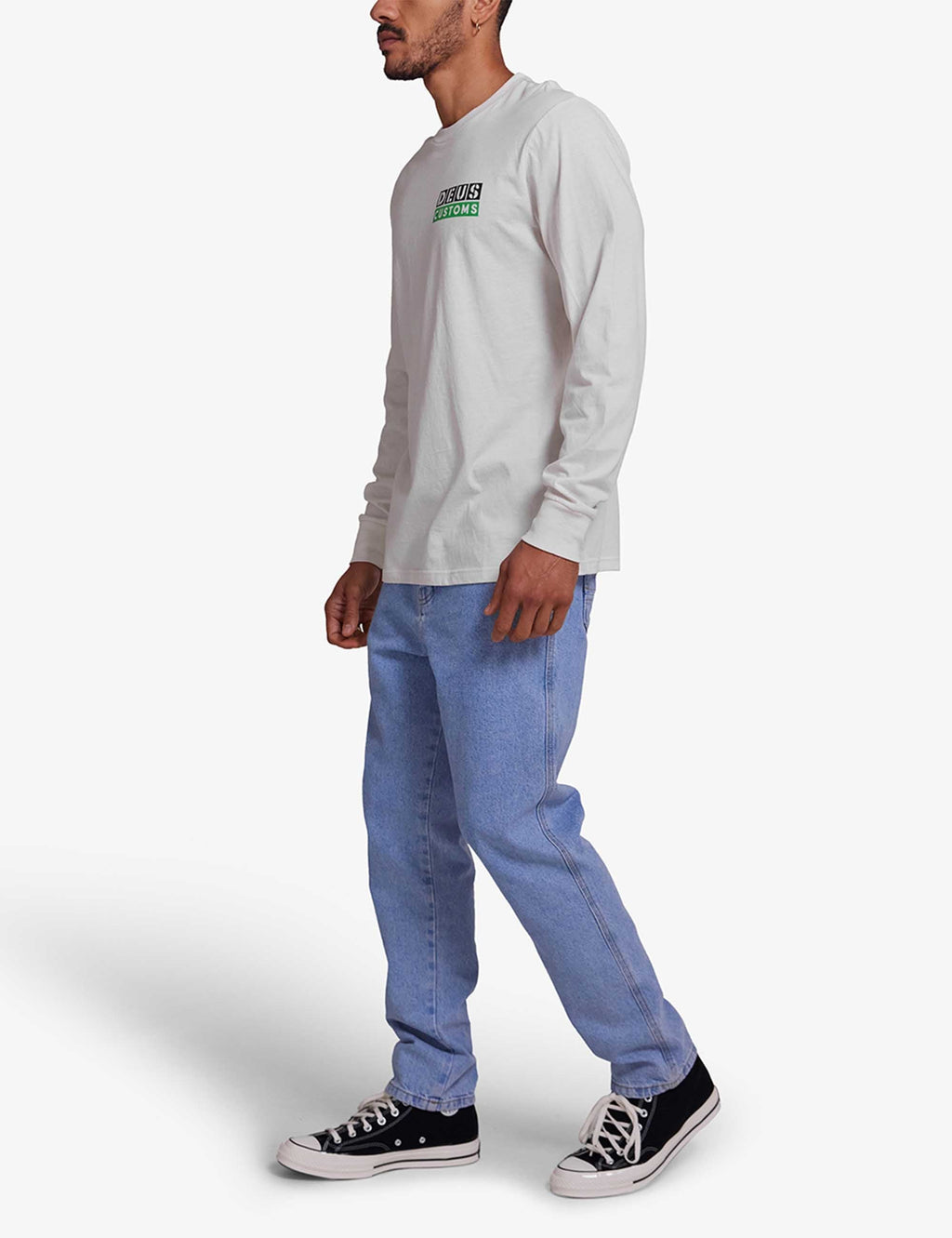 Titac Long Sleeve T-Shirt - Vintage White