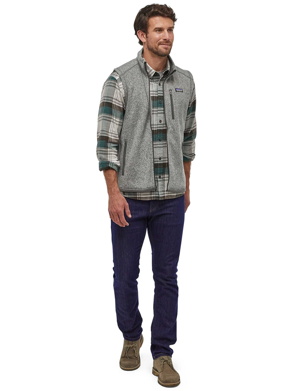 Better Sweater Fleece Vest - Stonewash