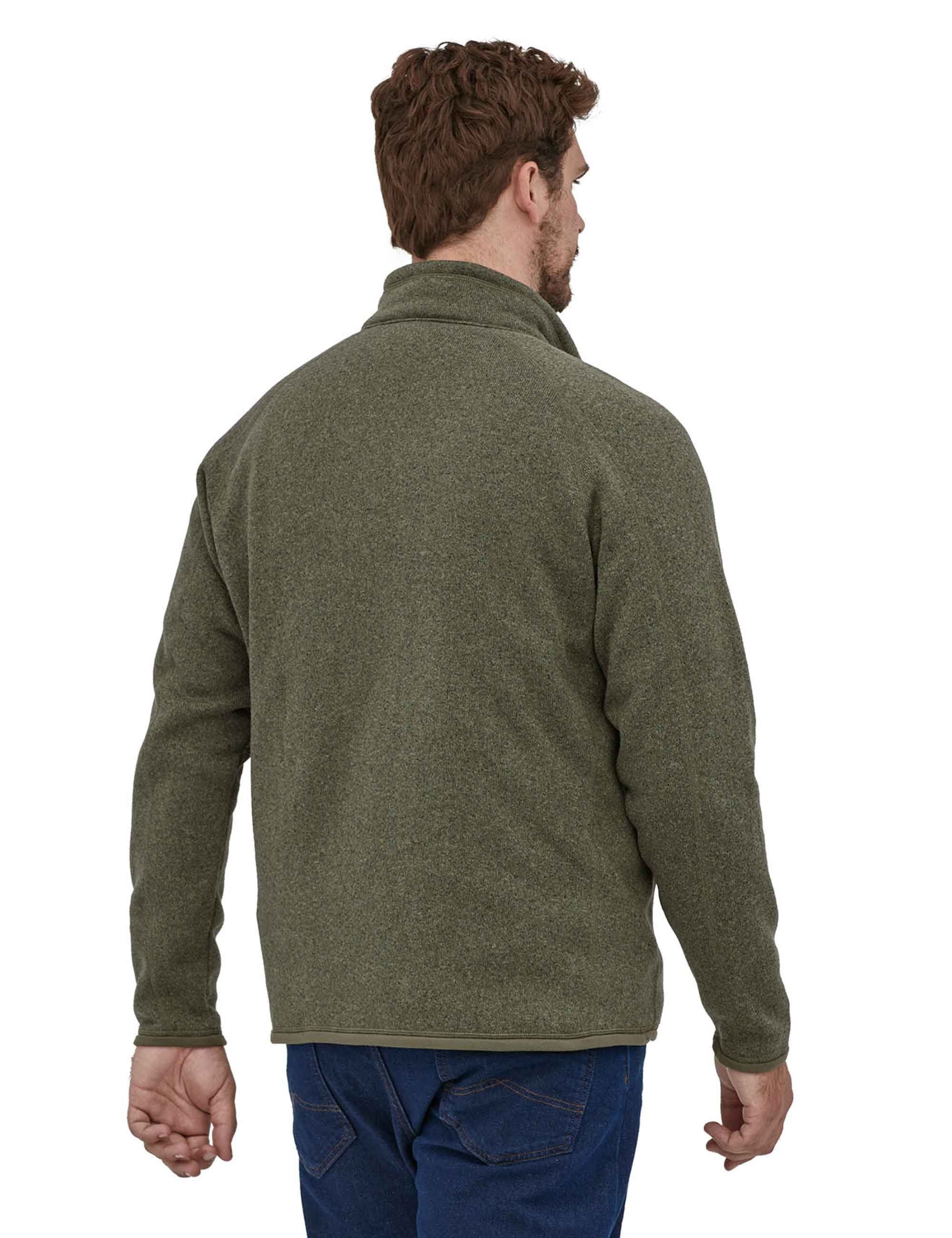 Patagonia Better Sweater 1/4 Zip Fleece Pullover - Industrial Green