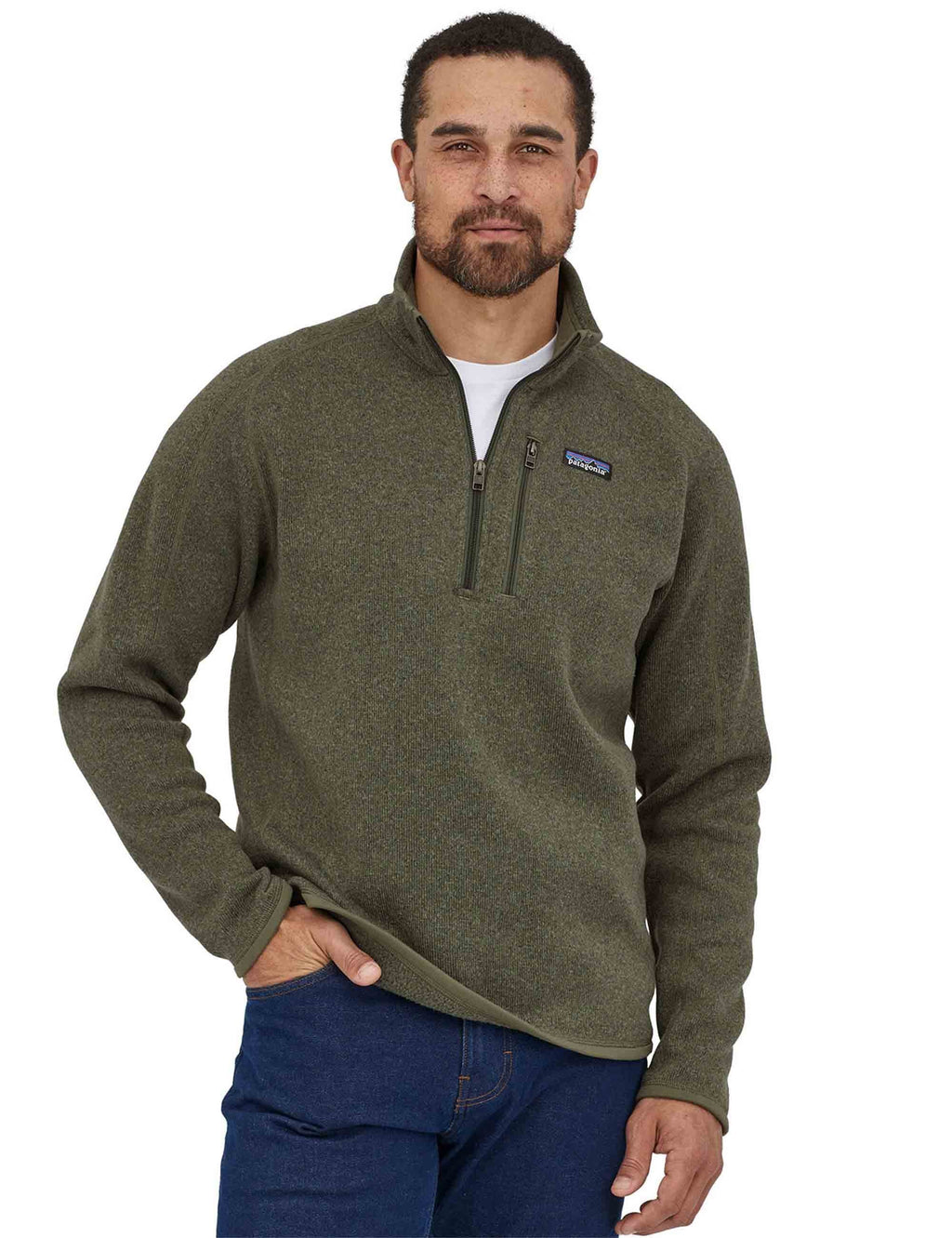 Better Sweater 1/4 Zip Fleece Pullover - Industrial Green