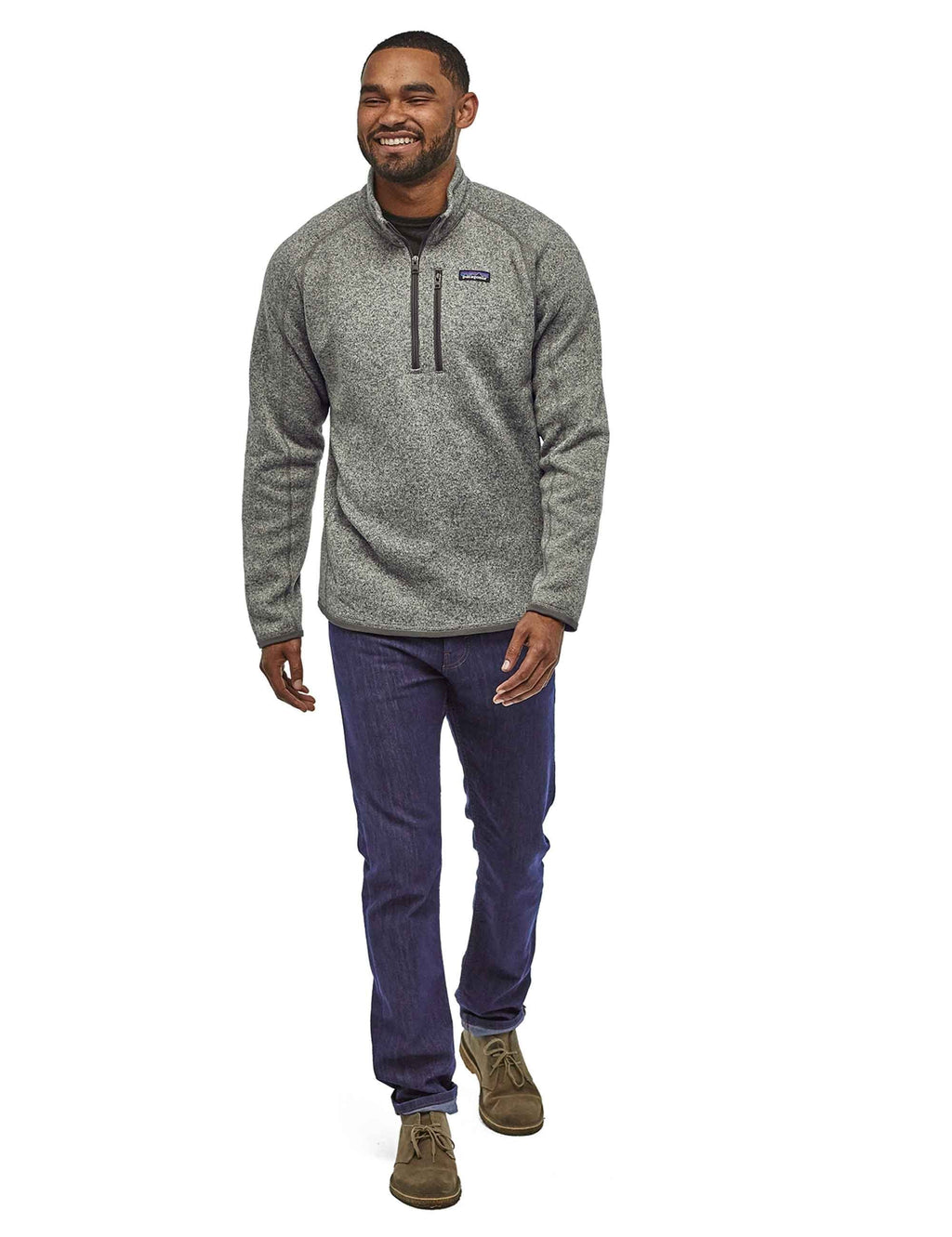 Better Sweater 1/4 Zip Fleece Pullover - Stonewash