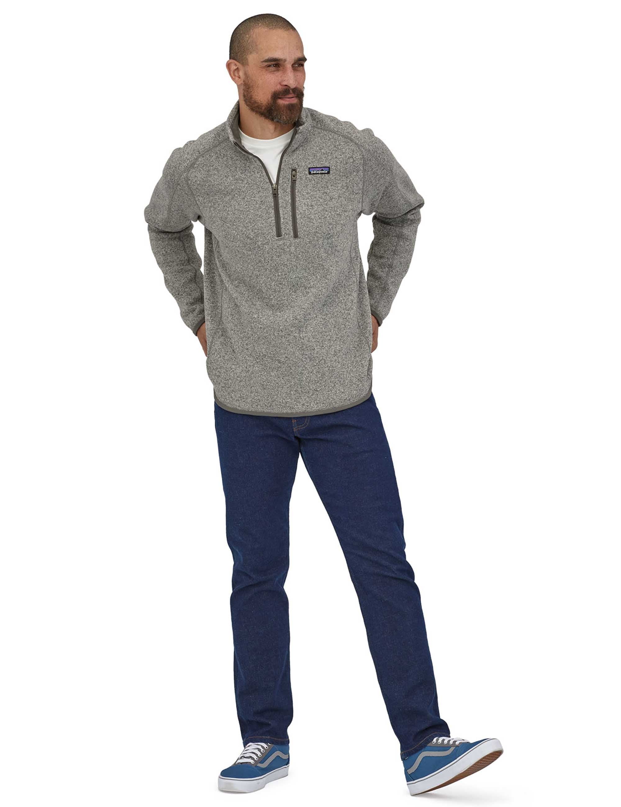 Patagonia Better Sweater 1/4 Zip Fleece Pullover - Stonewash