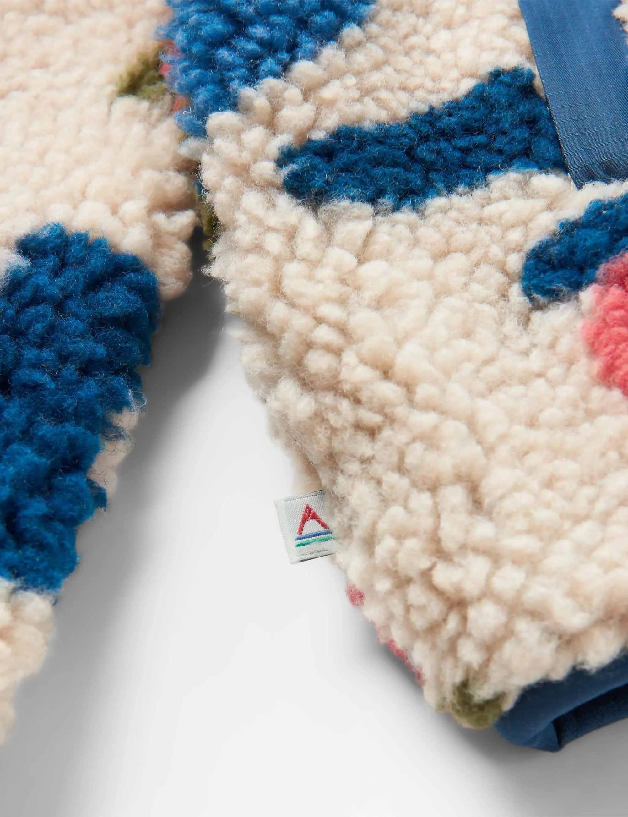 Offroad Sherpa 1/2 Zip Fleece - Seaweed Camo Pebble Grey