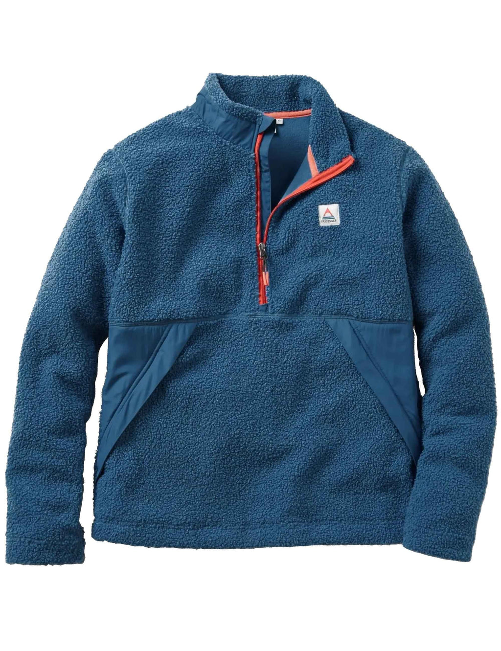 Muse Recycled Polar-Lined Sherpa Fleece - Blue Steel