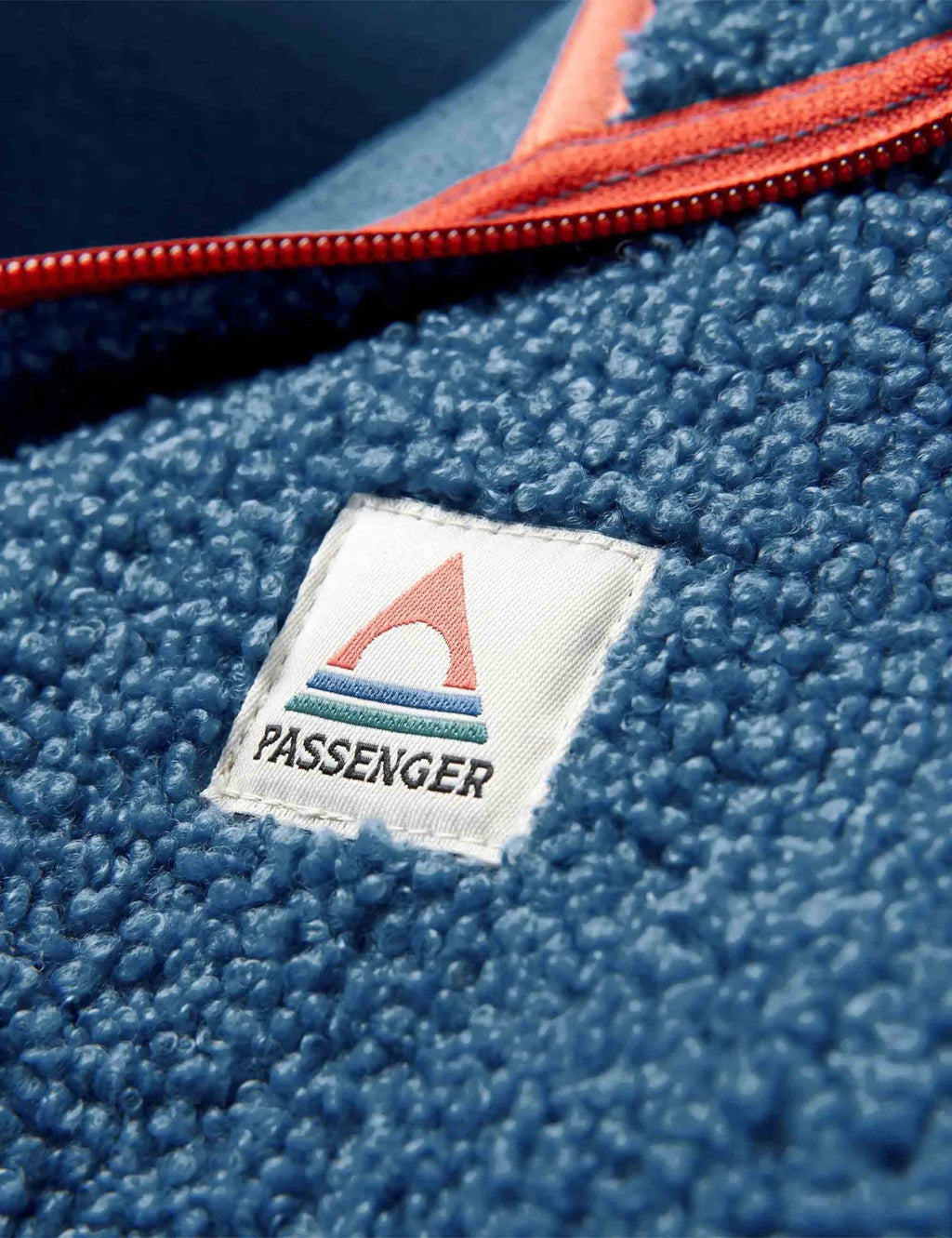 Muse Recycled Polar-Lined Sherpa Fleece - Blue Steel