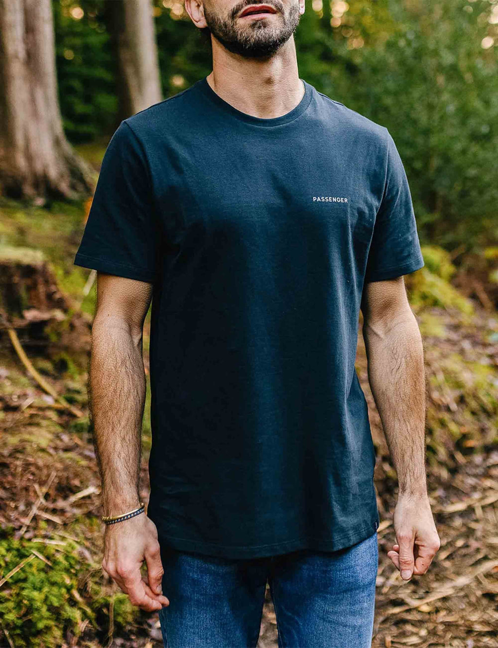 Made To Roam Recycled Cotton T-Shirt - Deep Navy