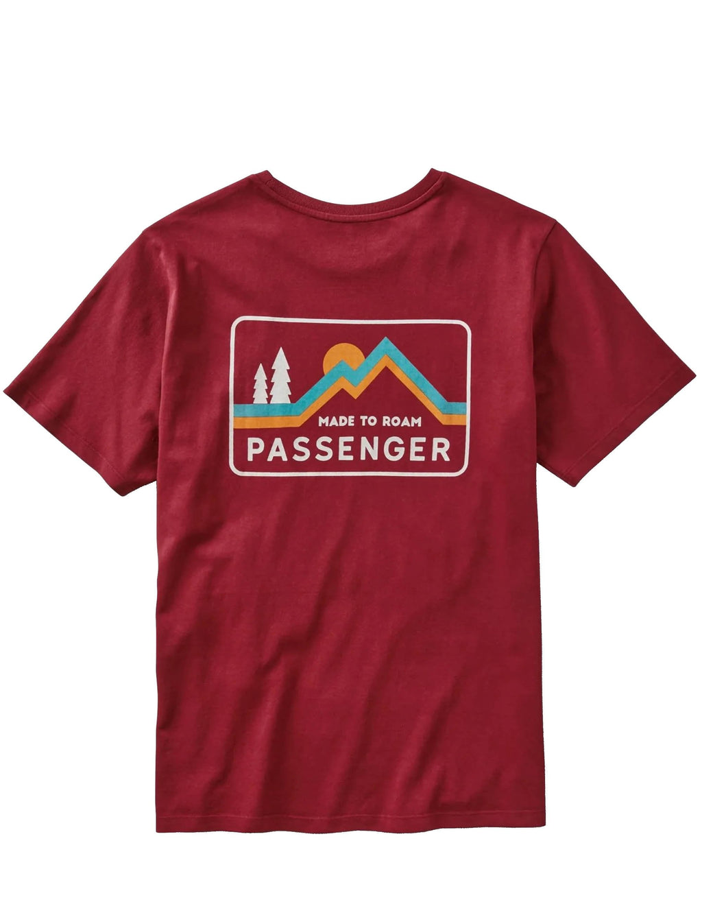 Made To Roam Recycled Cotton T-Shirt - Forest Berry
