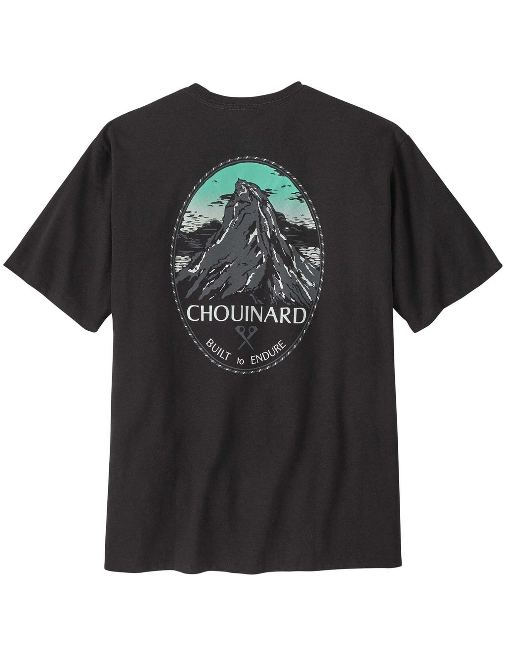 Chouinard Crest Pocket Responsibili T-Shirt - Ink Black