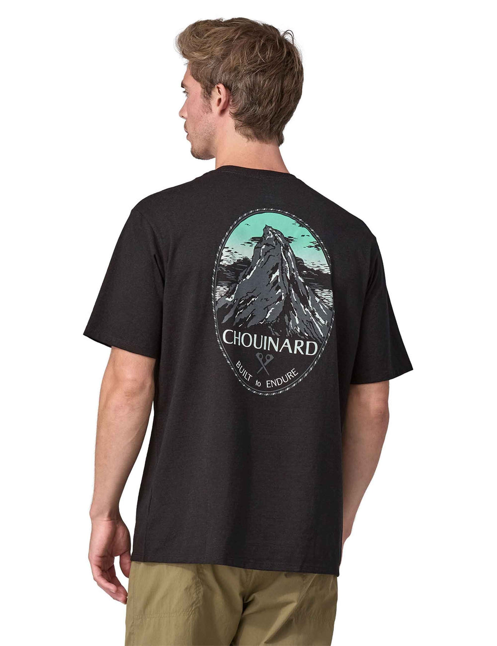 Chouinard Crest Pocket Responsibili T-Shirt - Ink Black