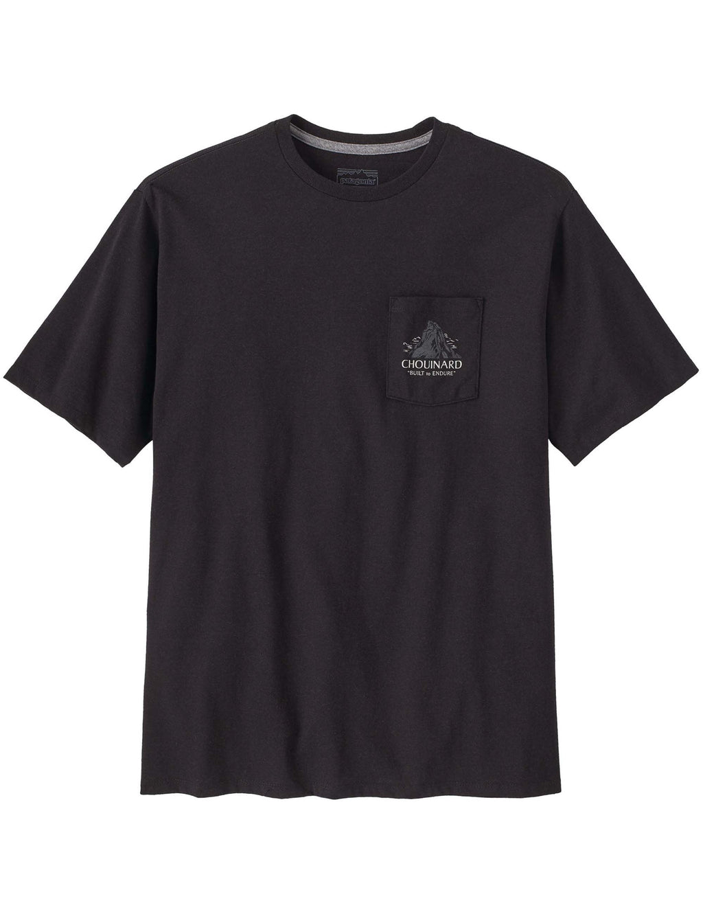 Chouinard Crest Pocket Responsibili T-Shirt - Ink Black