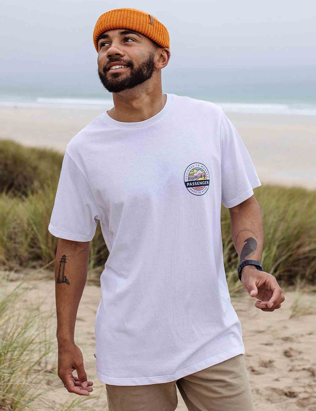 Odyssey Recycled Cotton T-Shirt - White