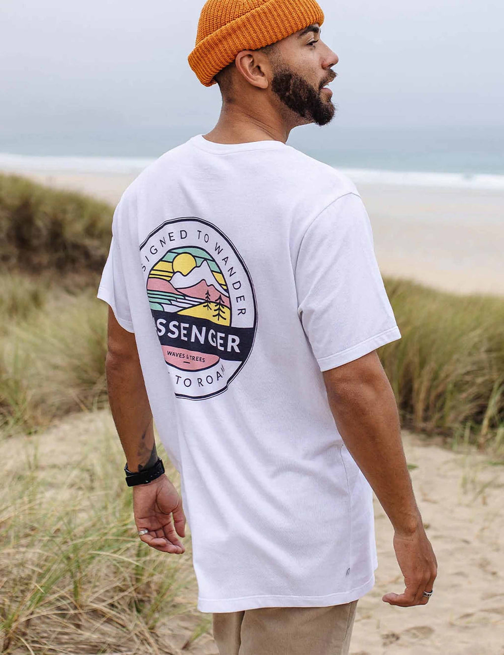 Odyssey Recycled Cotton T-Shirt - White