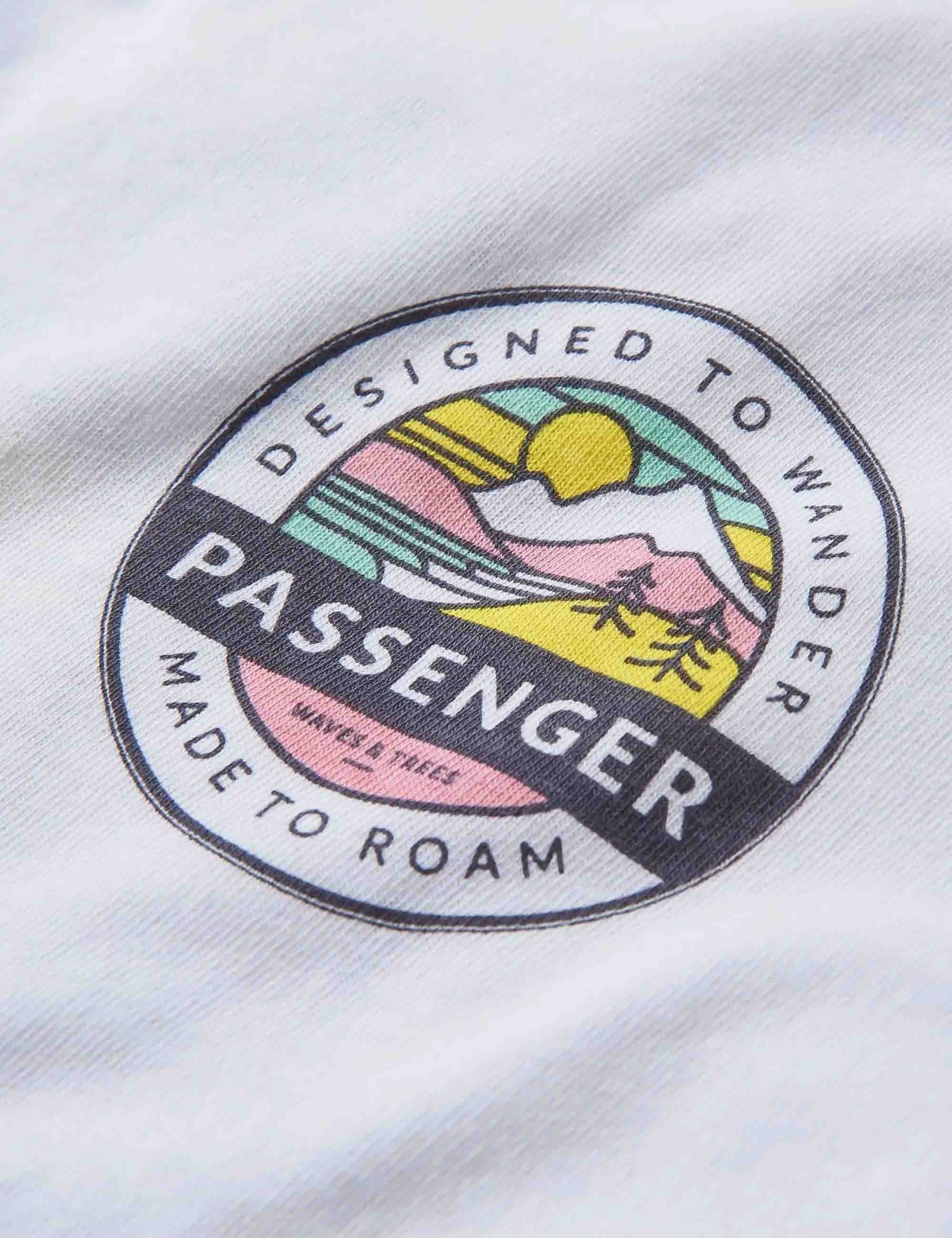 Passenger Odyssey Recycled Cotton T-Shirt - White