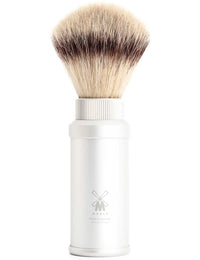 31M530 Travel Shaving Brush - Aluminium