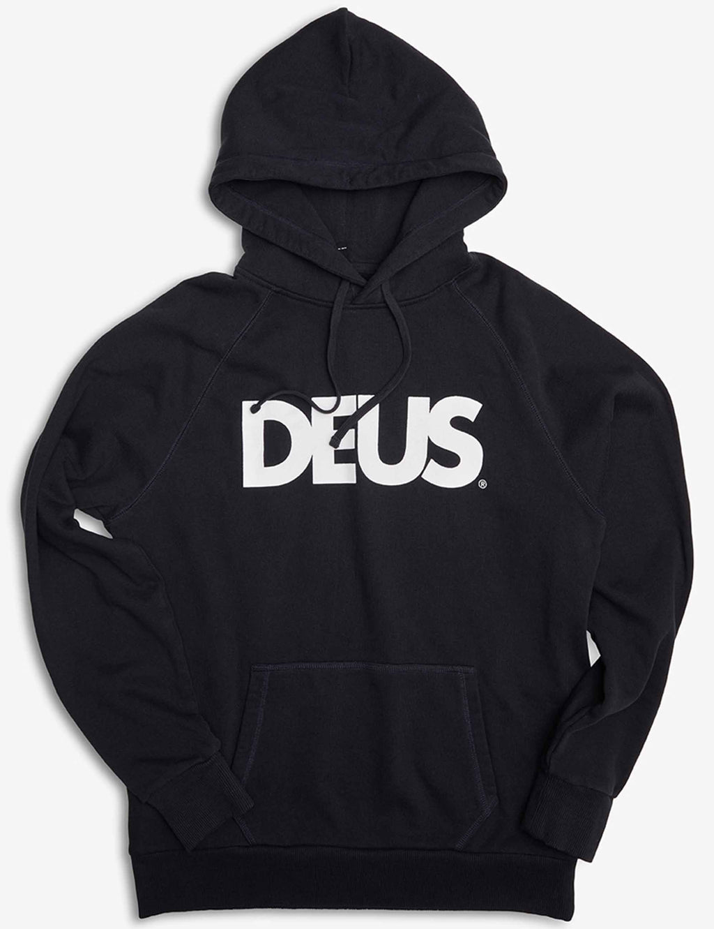All Caps Hooded Sweat - Black