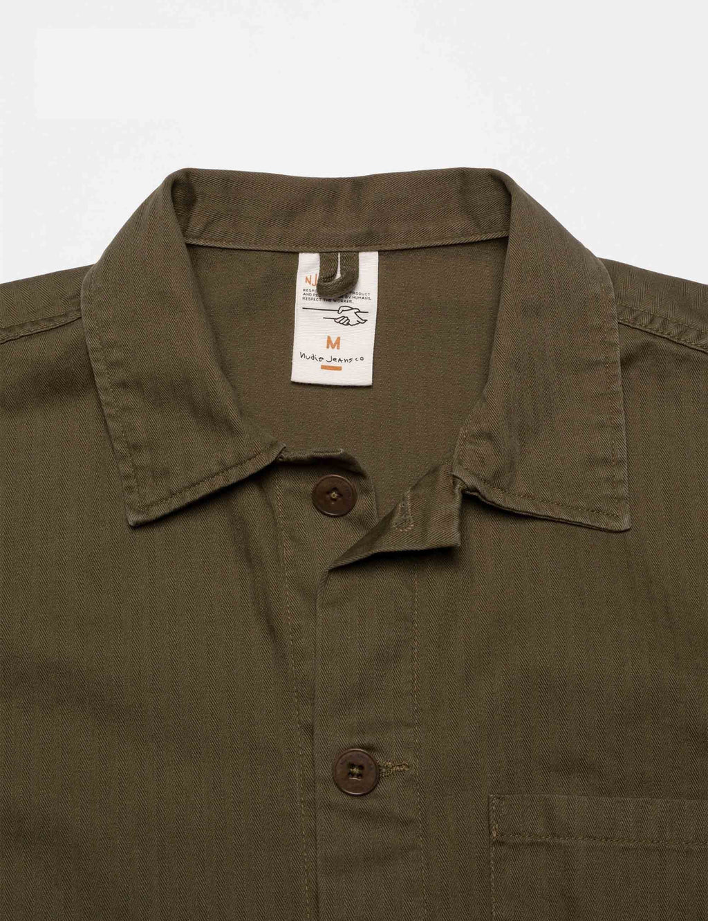 Buddy Herringbone Chore Jacket - Olive