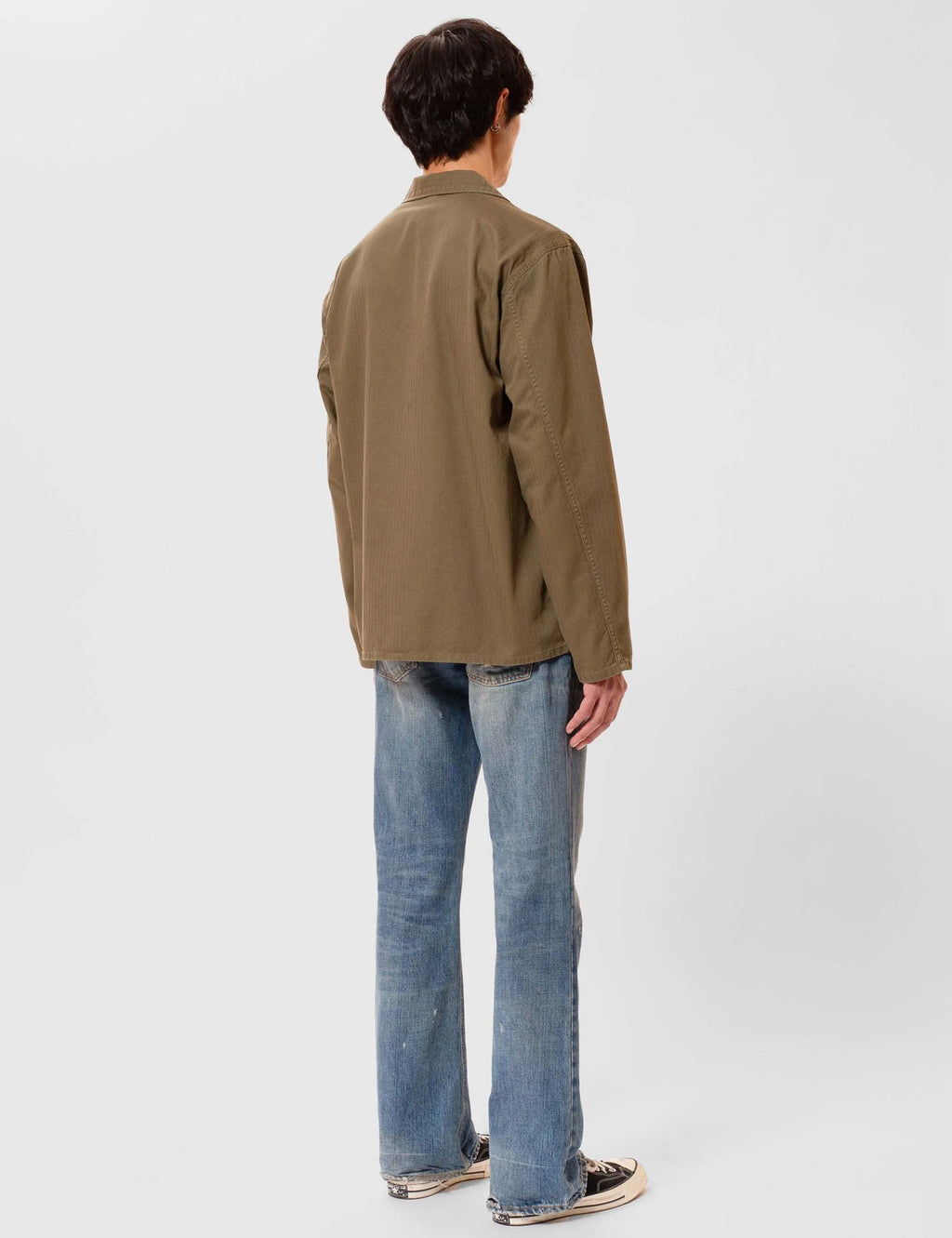 Buddy Herringbone Chore Jacket - Olive