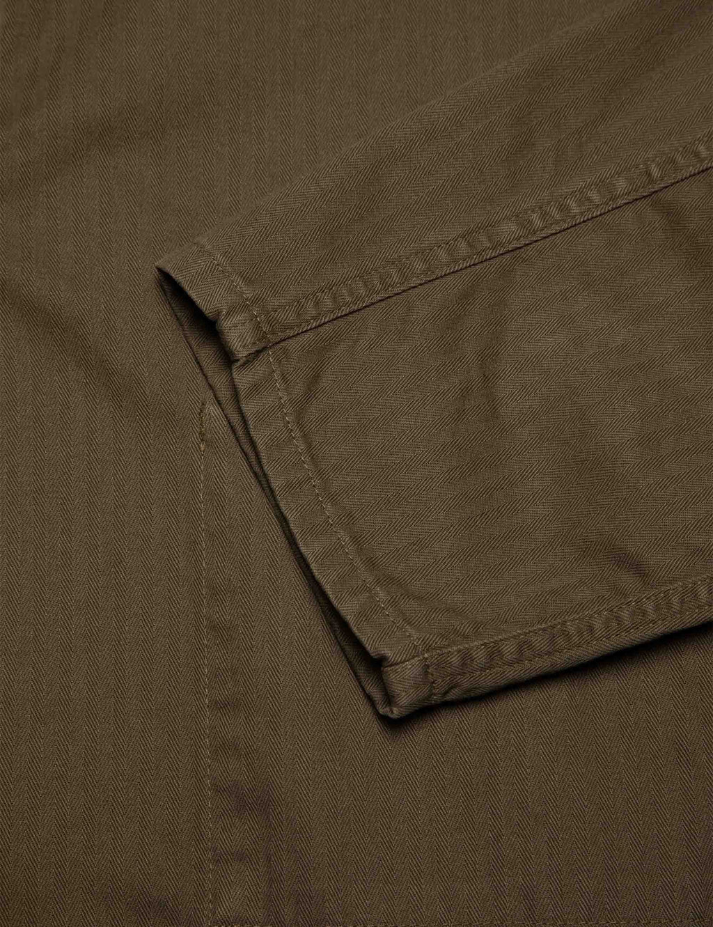 Buddy Herringbone Chore Jacket - Olive