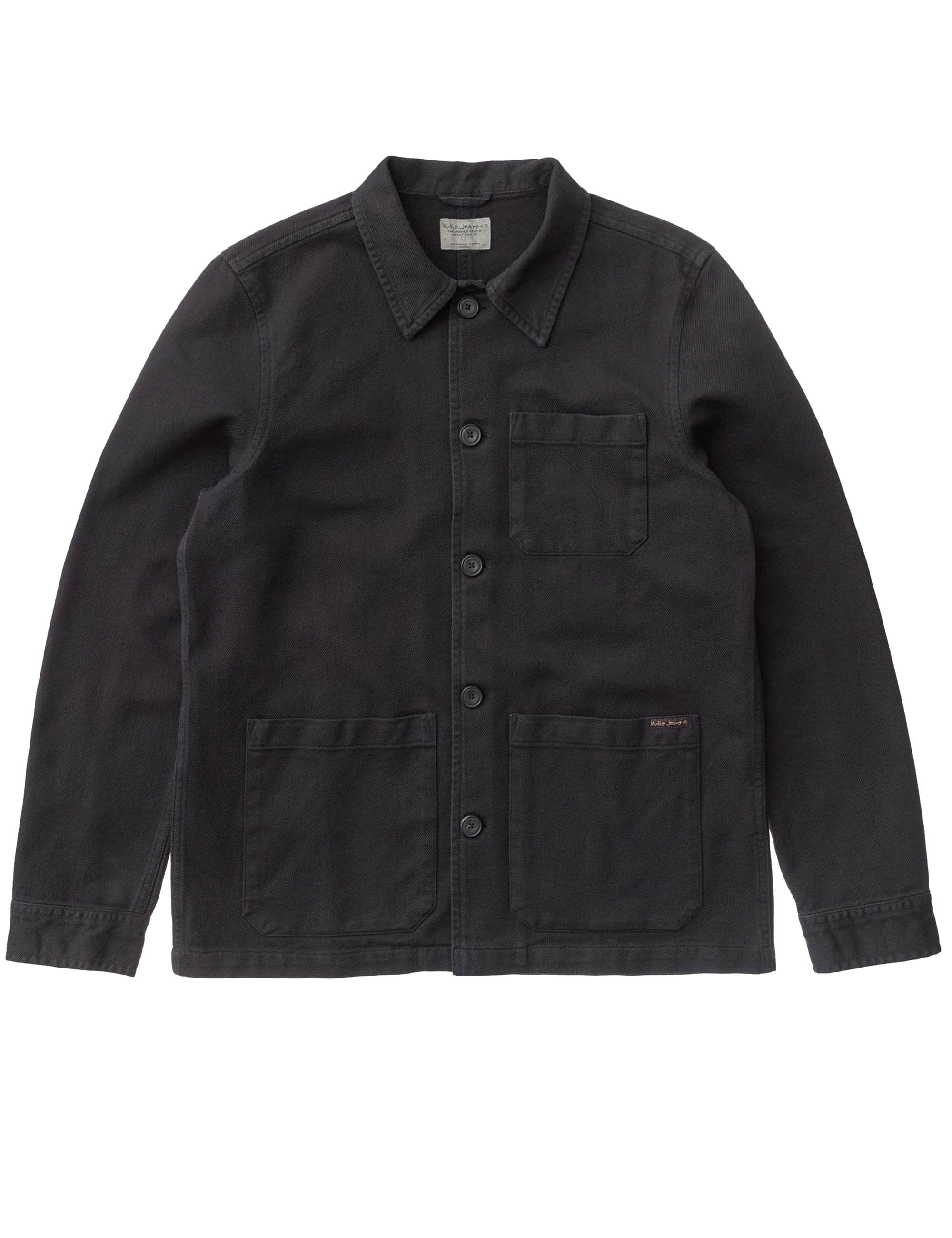 Barney Worker Jacket - Black