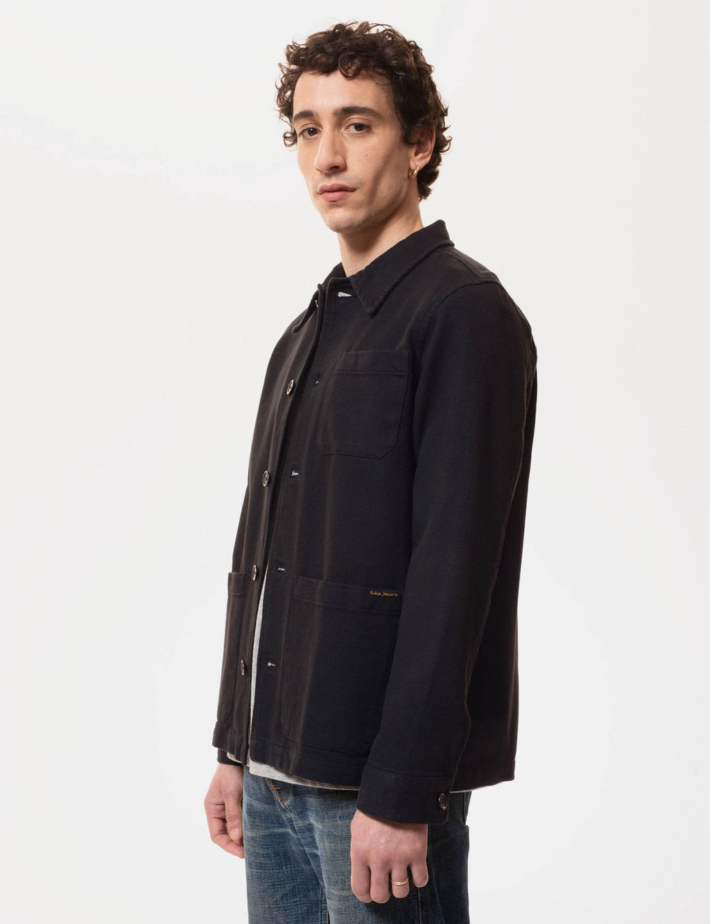 Barney Worker Jacket - Black