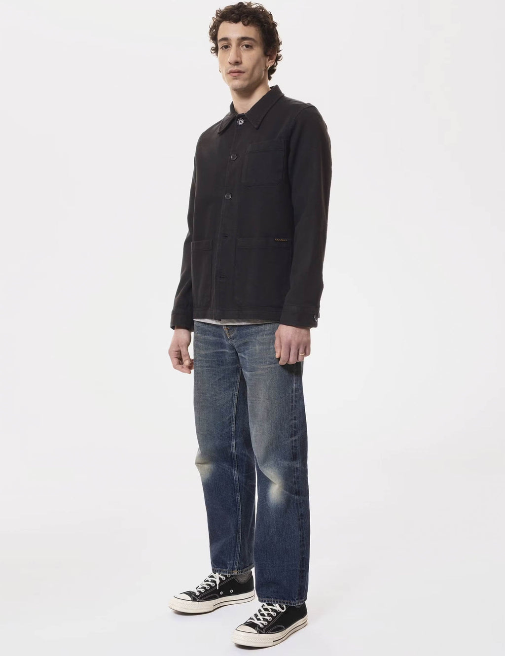 Barney Worker Jacket - Black