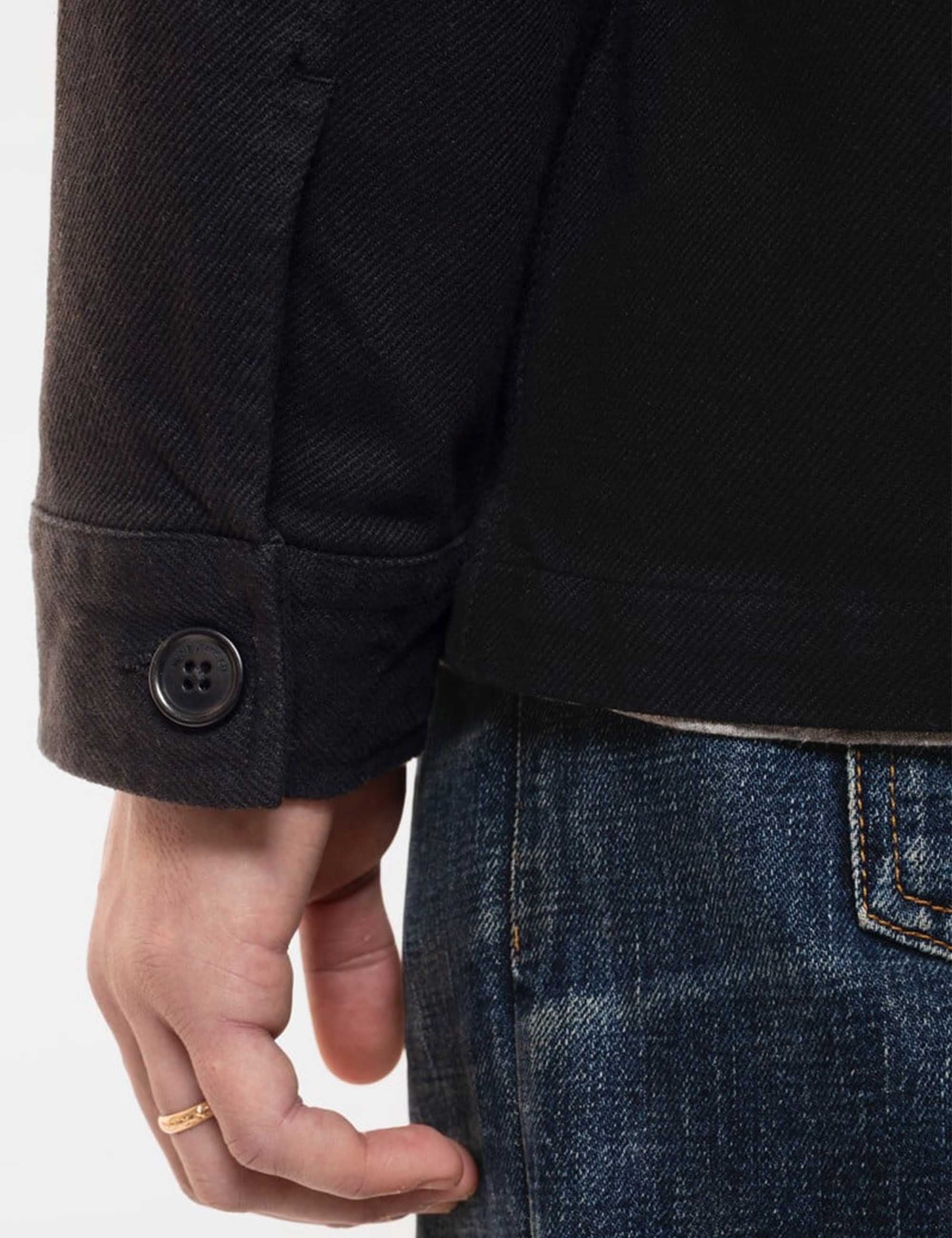 Barney Worker Jacket - Black