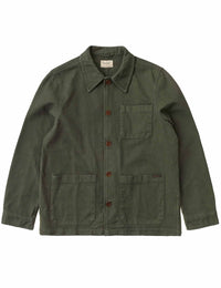 Barney Worker Jacket - Olive