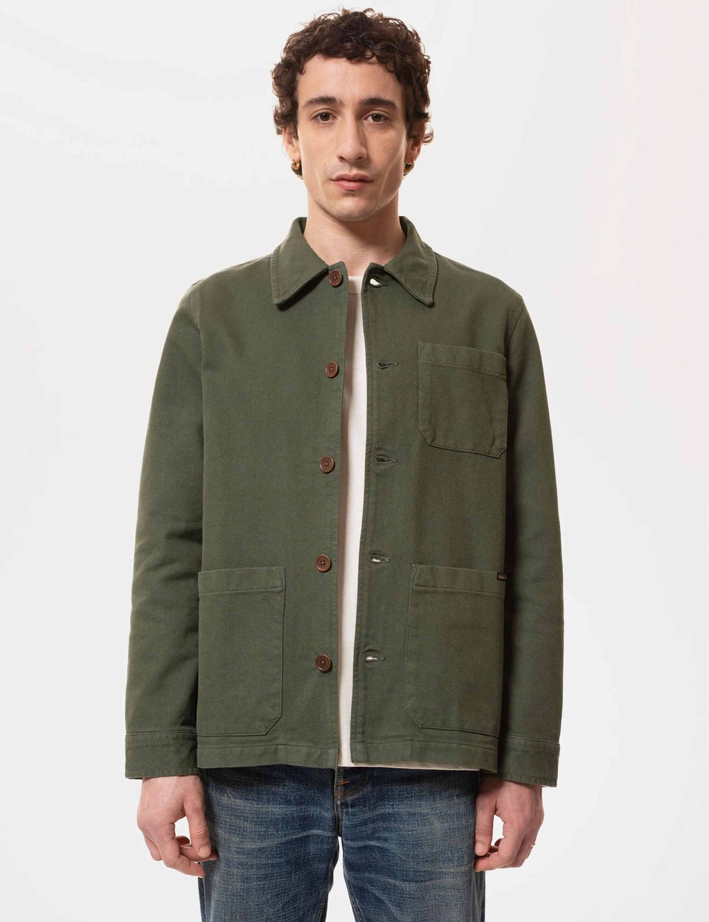 Barney Worker Jacket - Olive