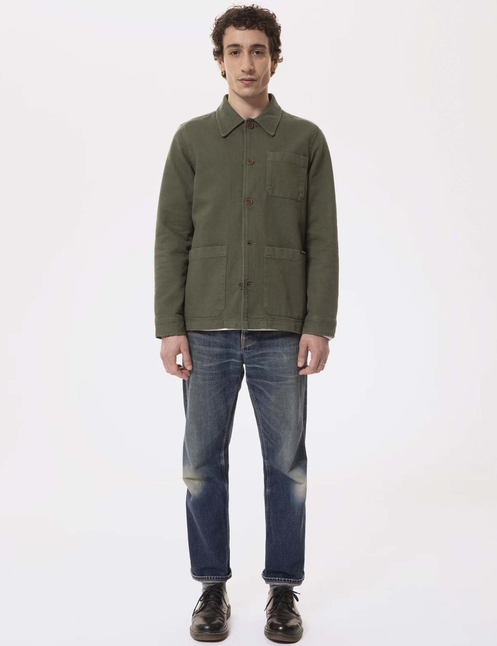 Barney Worker Jacket - Olive