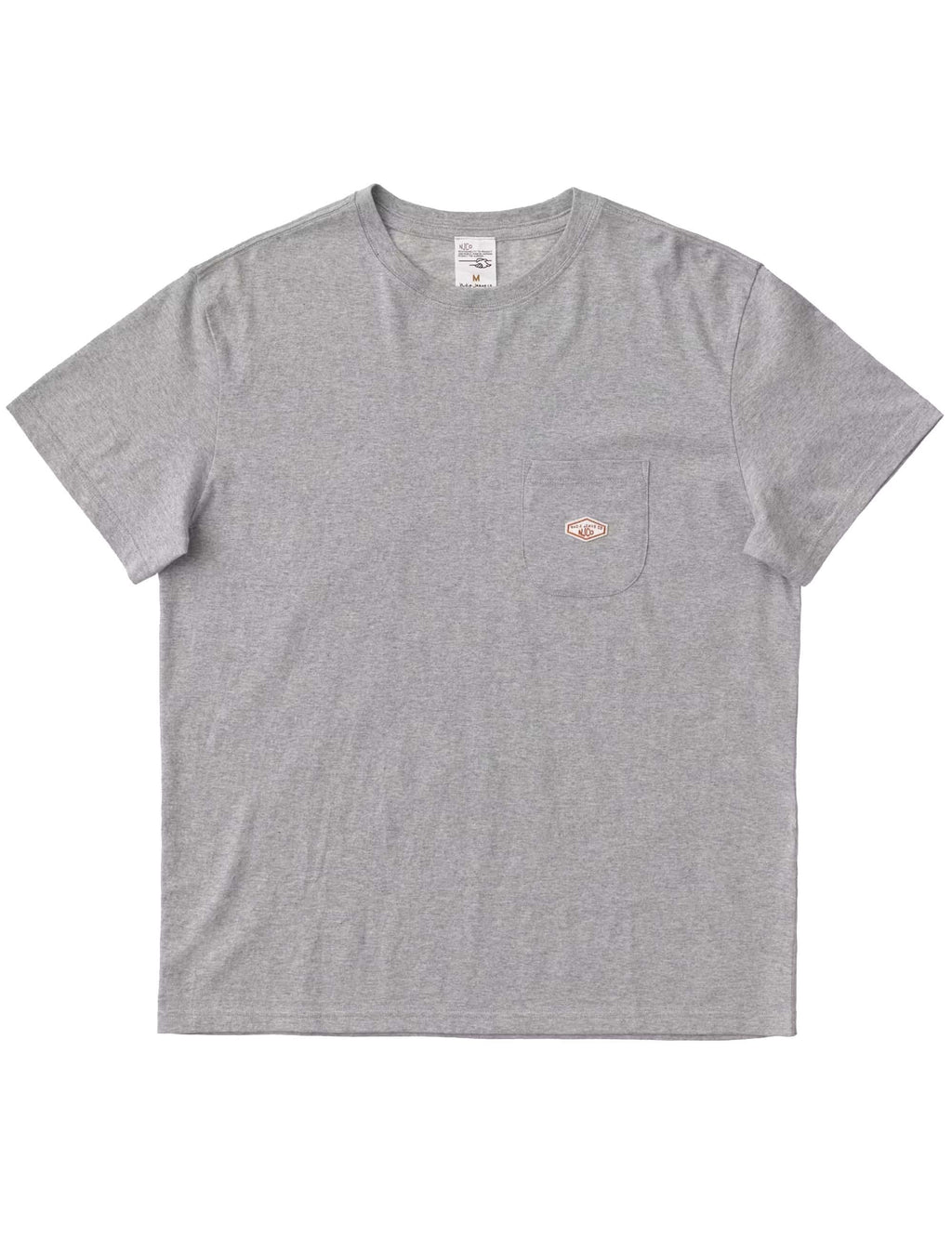 Leffe Pocket T-Shirt - Grey Melange