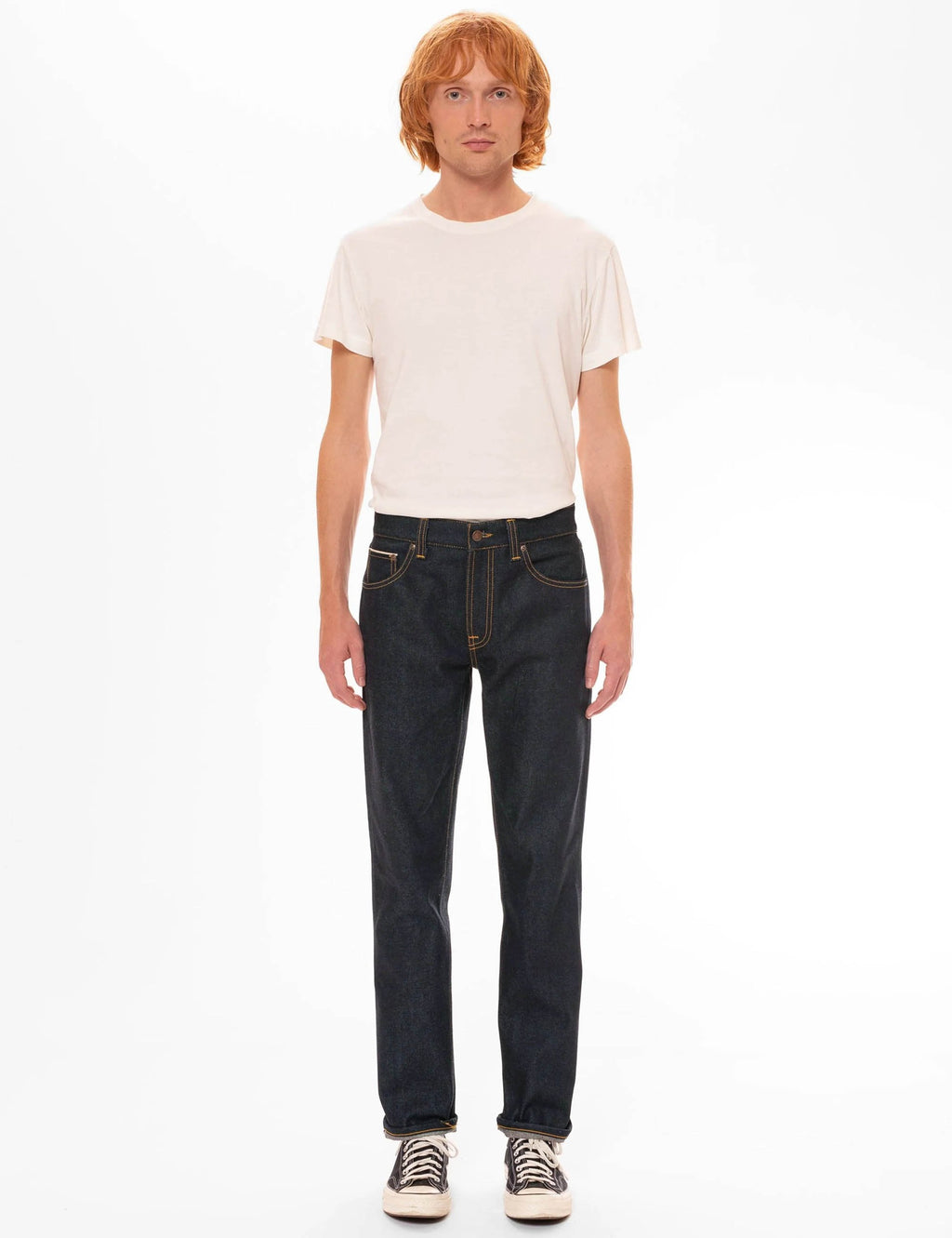 Gritty Jackson Selvedge Jeans - Dry Maze Selvedge