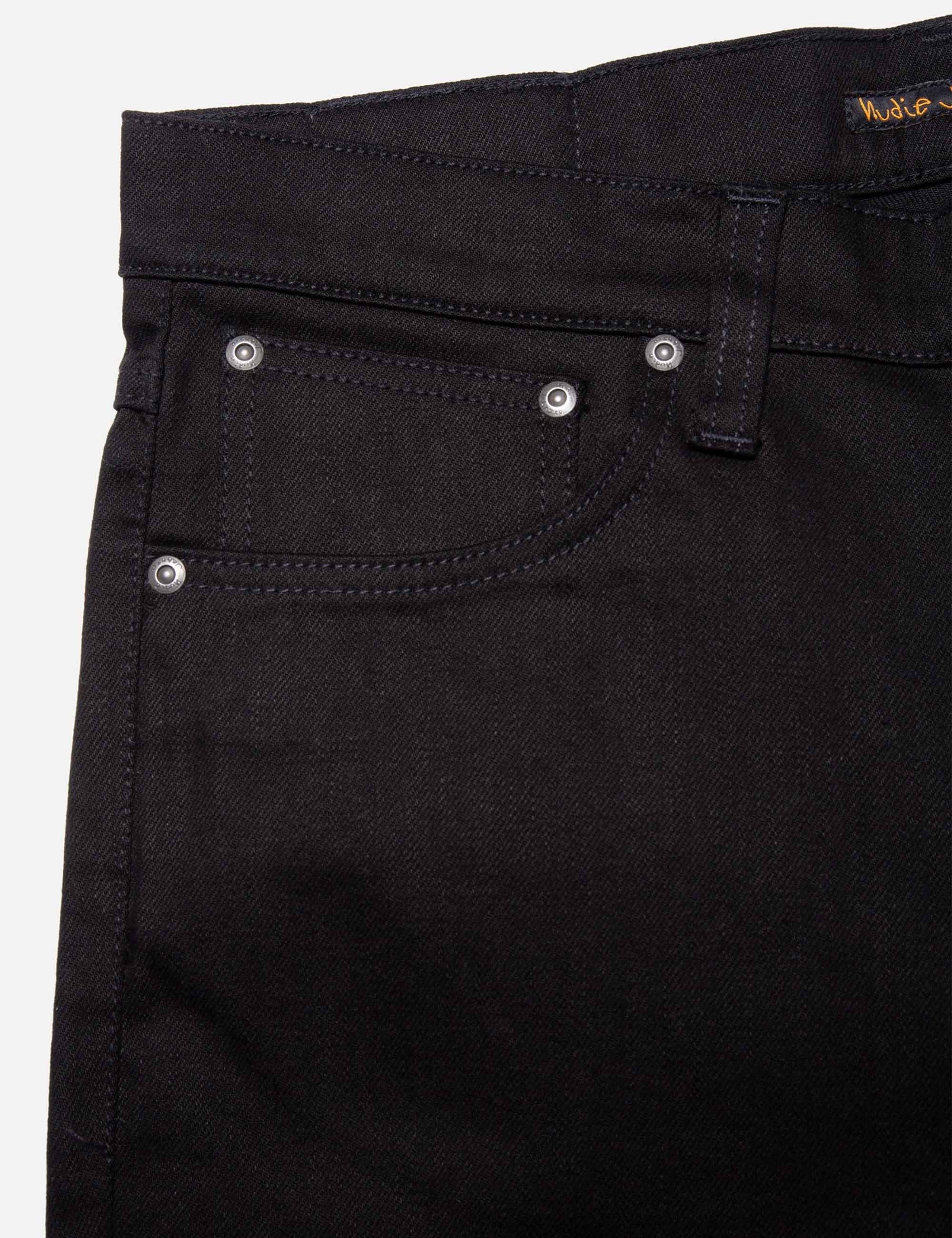 Nudie Jeans Lean Dean Jeans - Dry Ever Black