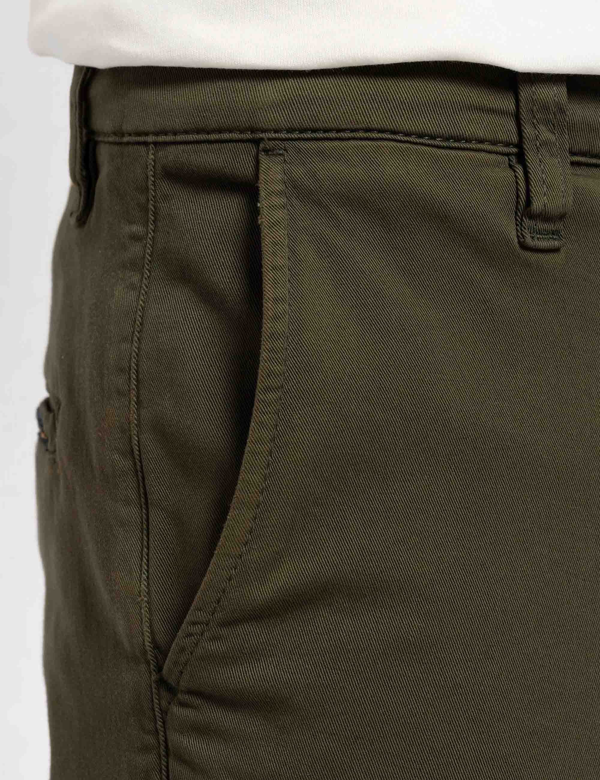 Easy Alvin Chino Trouser - Olive