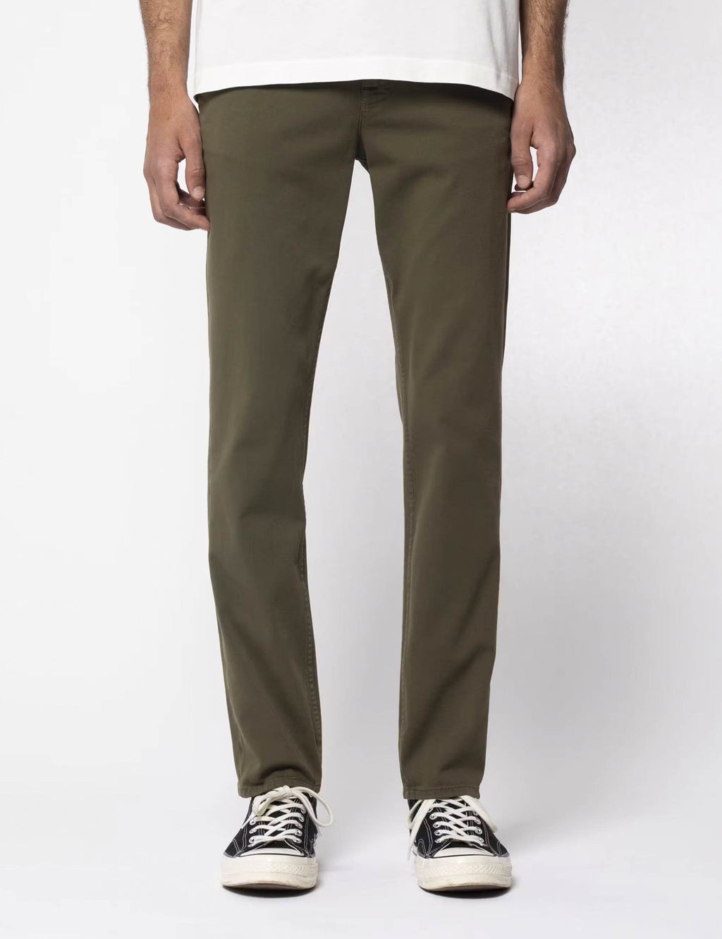 Easy Alvin Chino Trouser - Olive