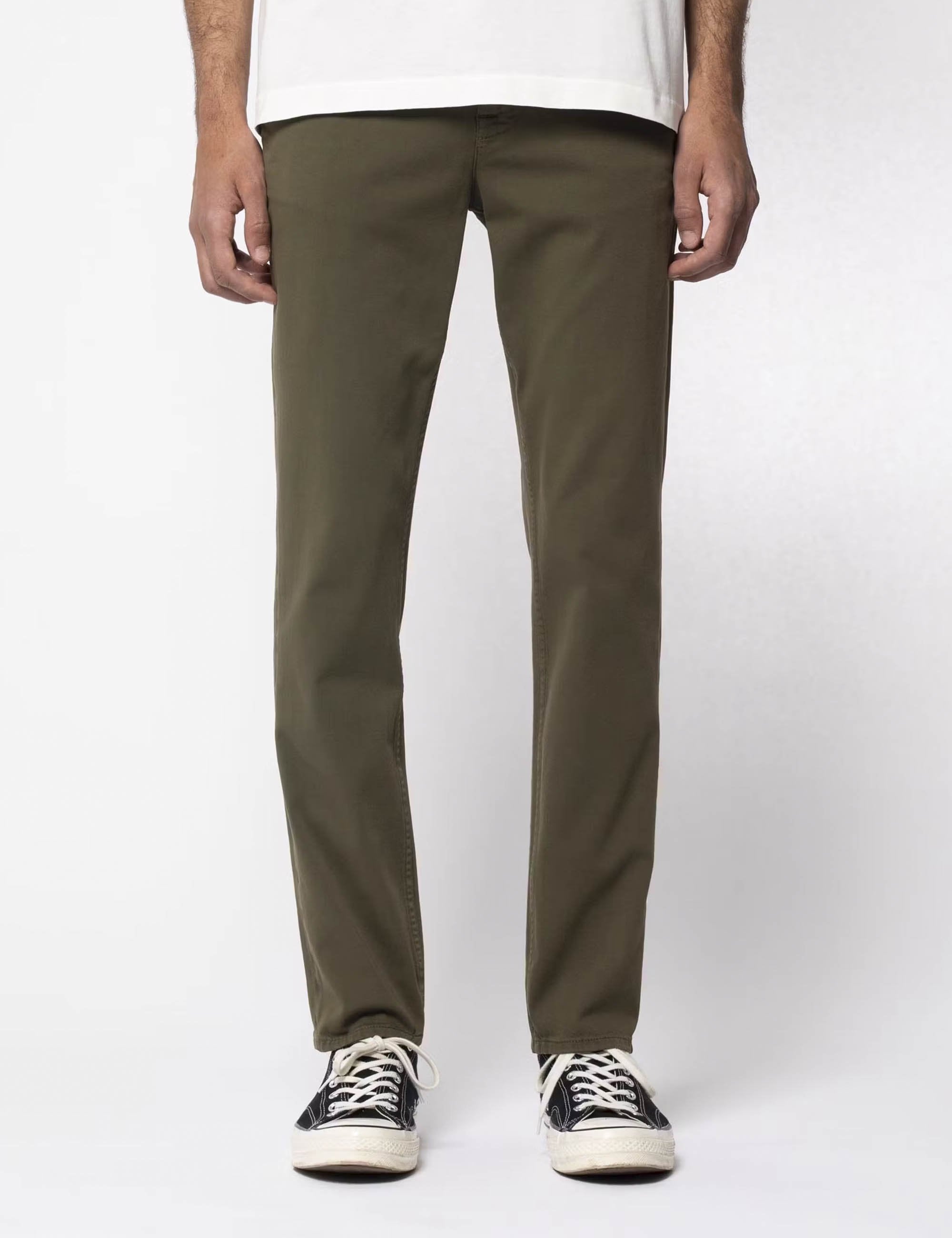 Easy Alvin Chino Trouser - Olive