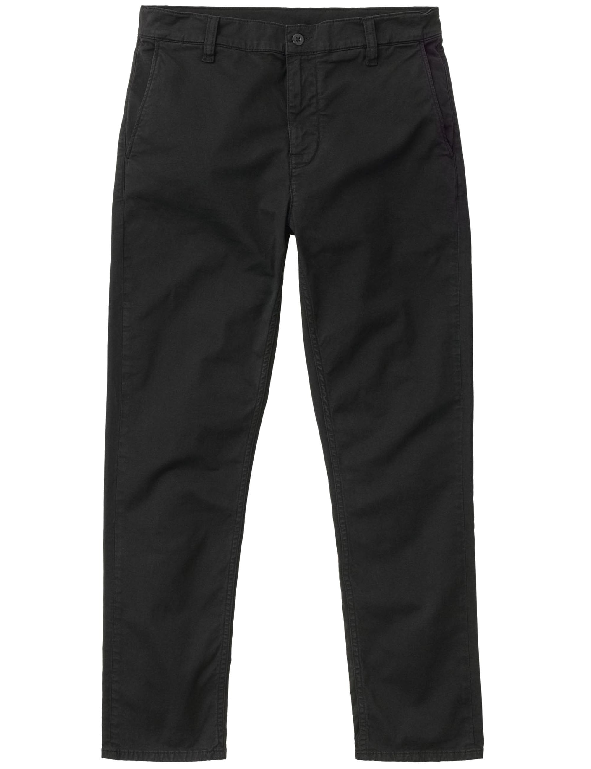 Easy Alvin Chino Trouser - Black