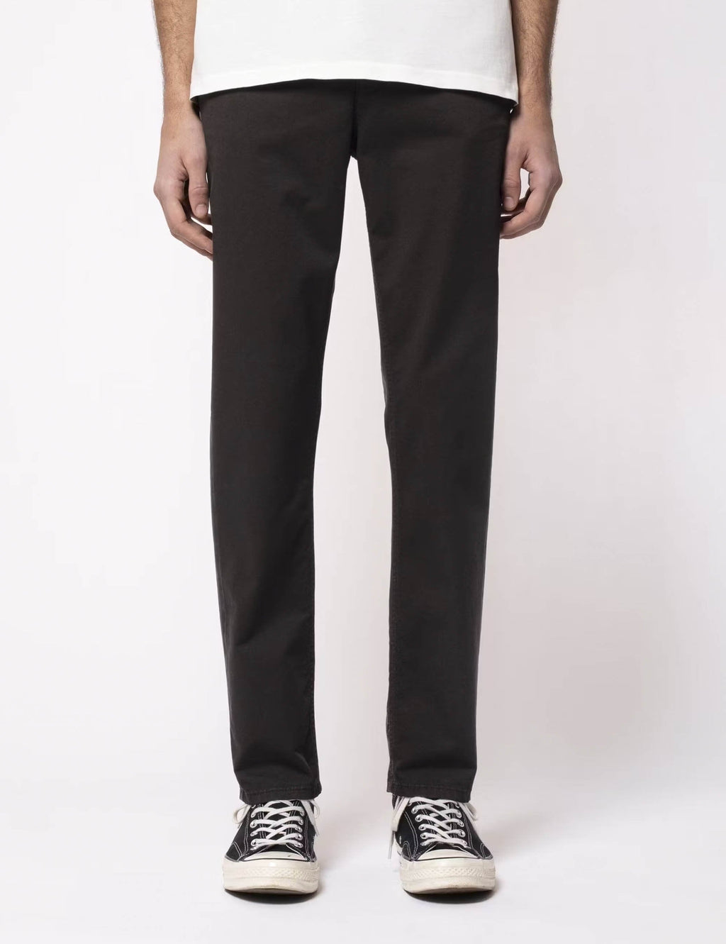 Easy Alvin Chino Trouser - Black