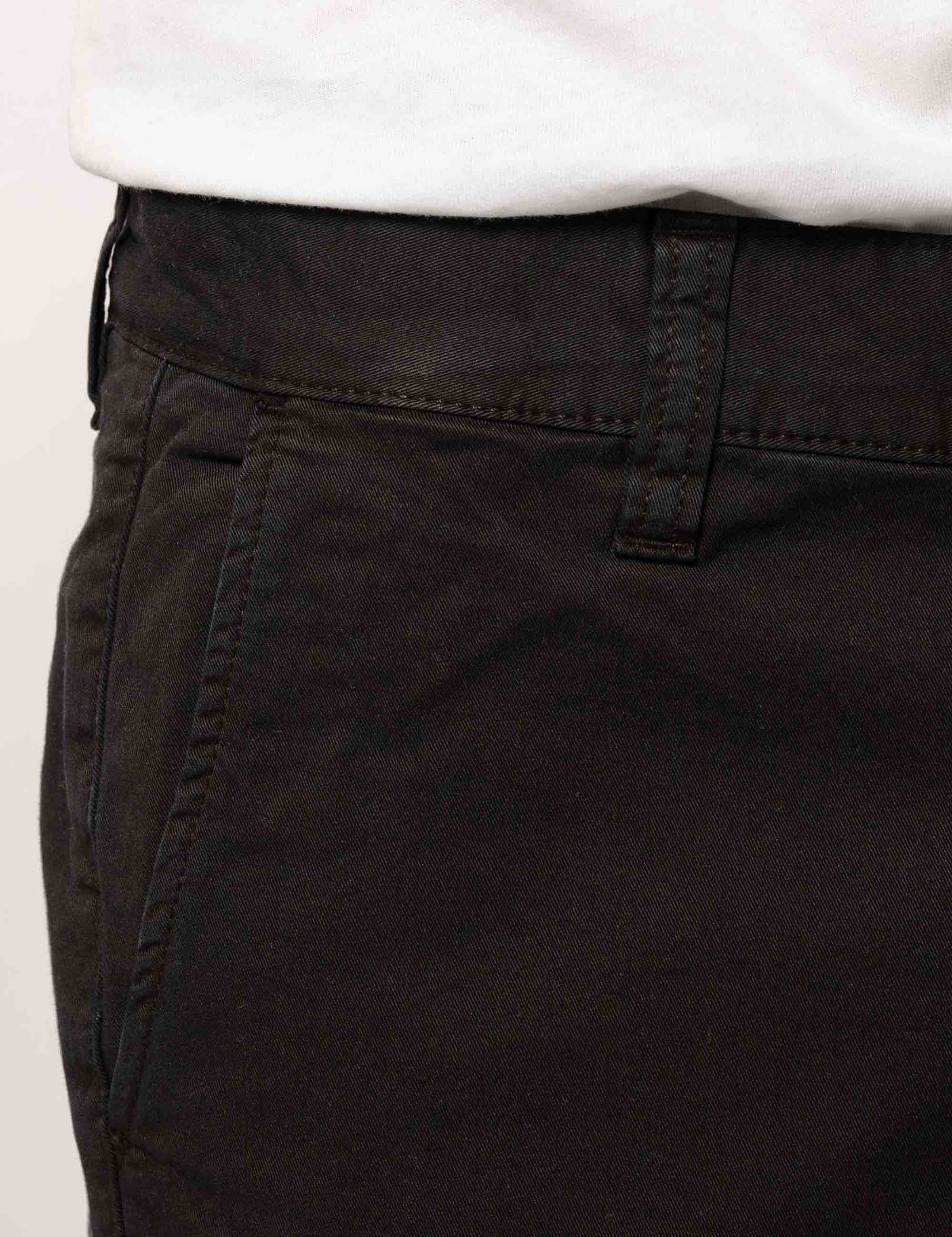 Easy Alvin Chino Trouser - Black