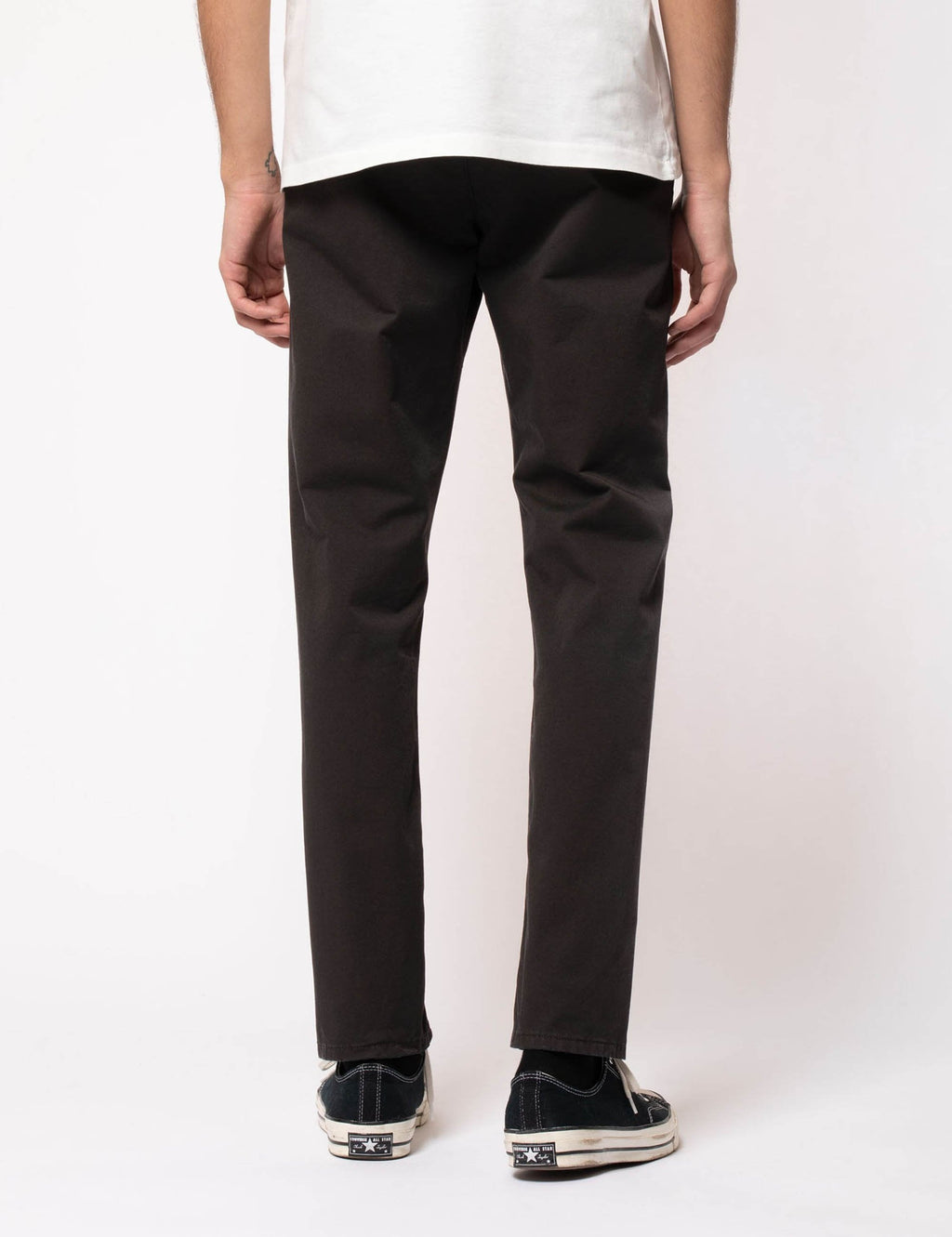 Easy Alvin Chino Trouser - Black