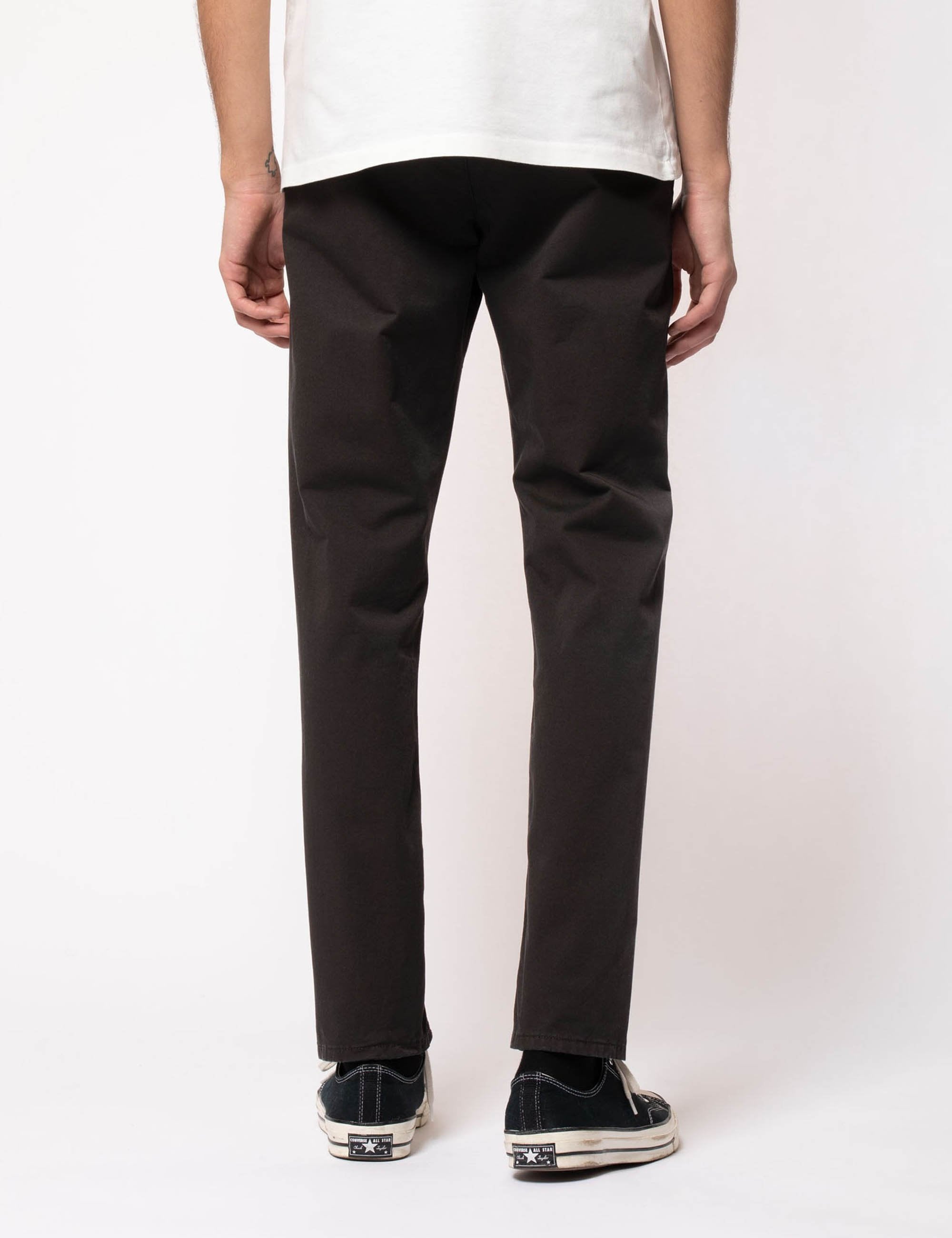 Easy Alvin Chino Trouser - Black