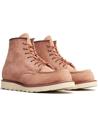 8208 Heritage 6" Moc Toe Boot - Dusty Rose Abilene Leather
