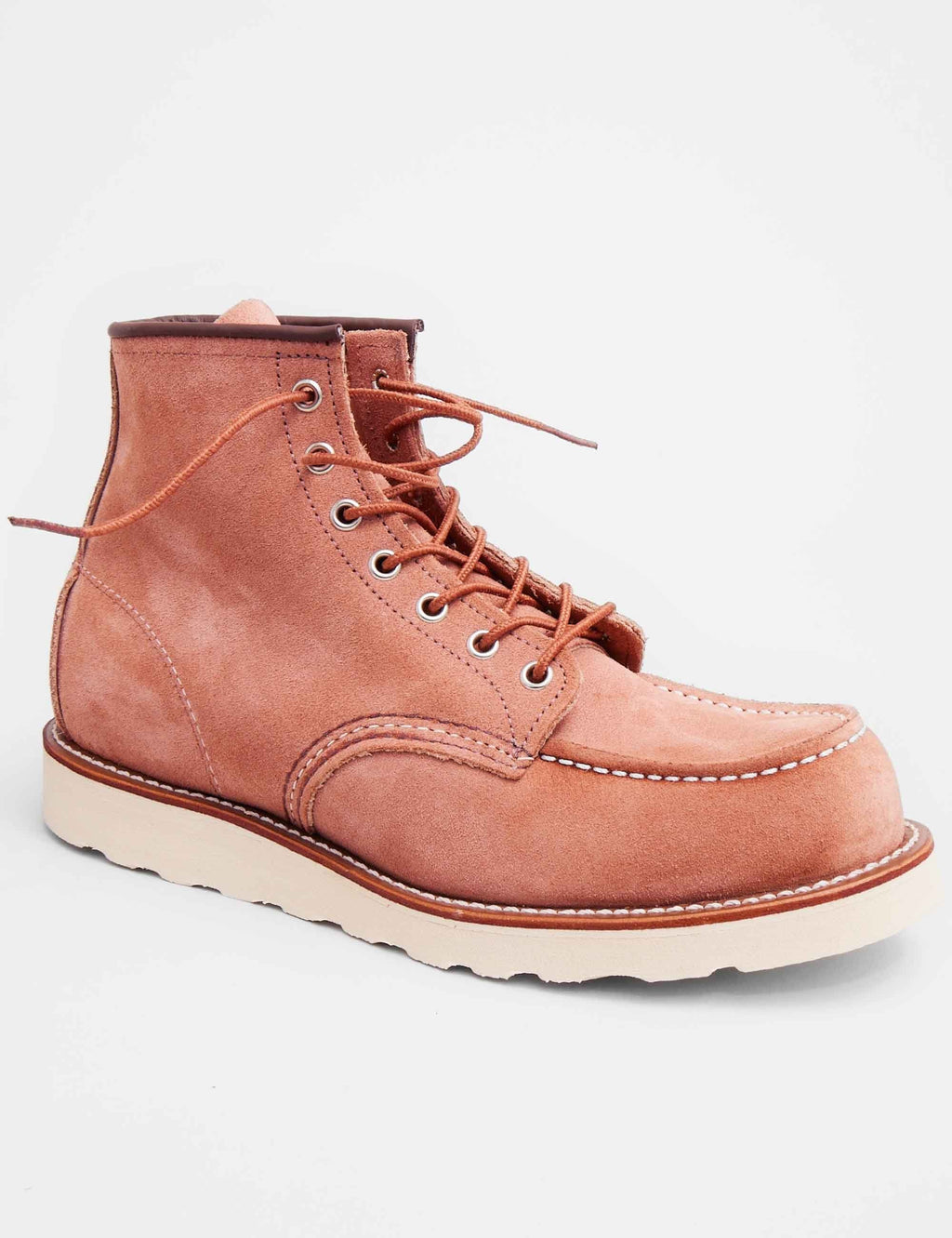 8208 Heritage 6" Moc Toe Boot - Dusty Rose Abilene Leather
